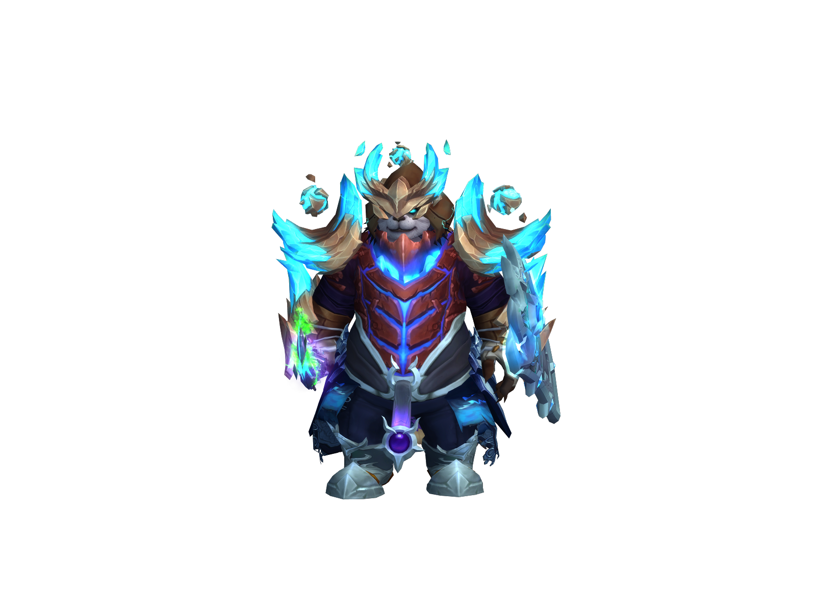 Smkresto 3D character render