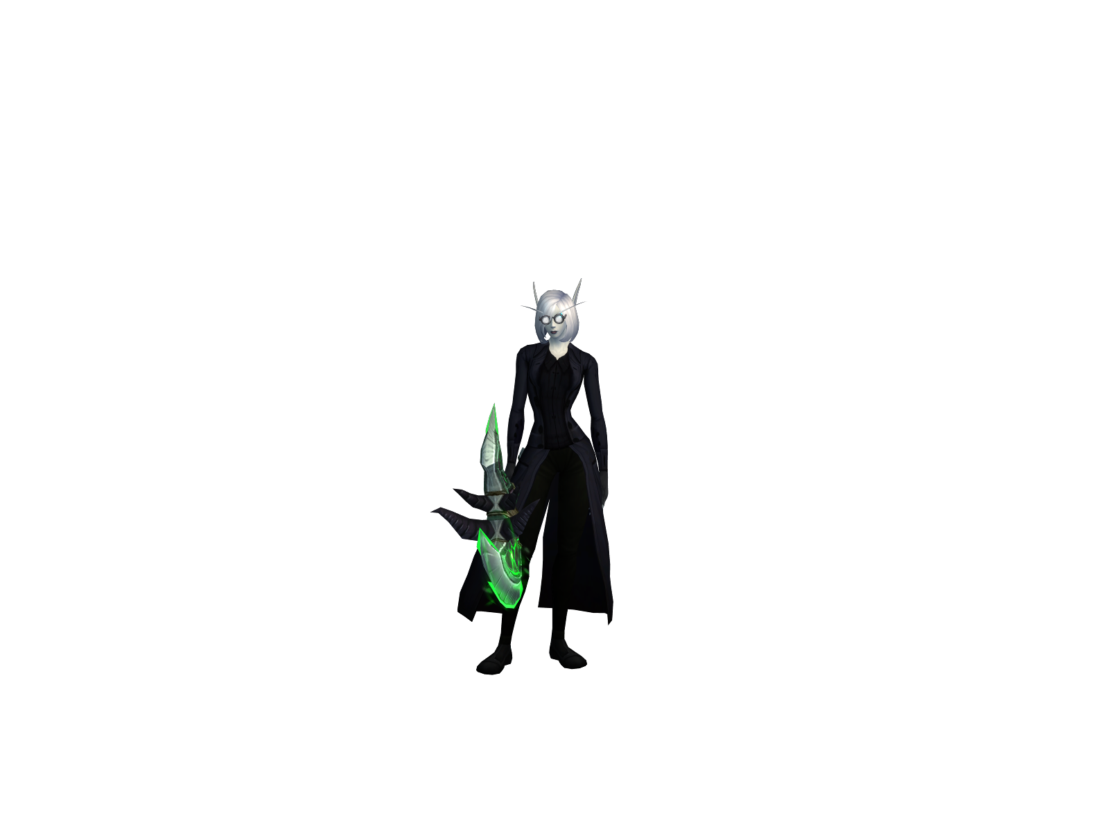 Вельхиори 3D character render