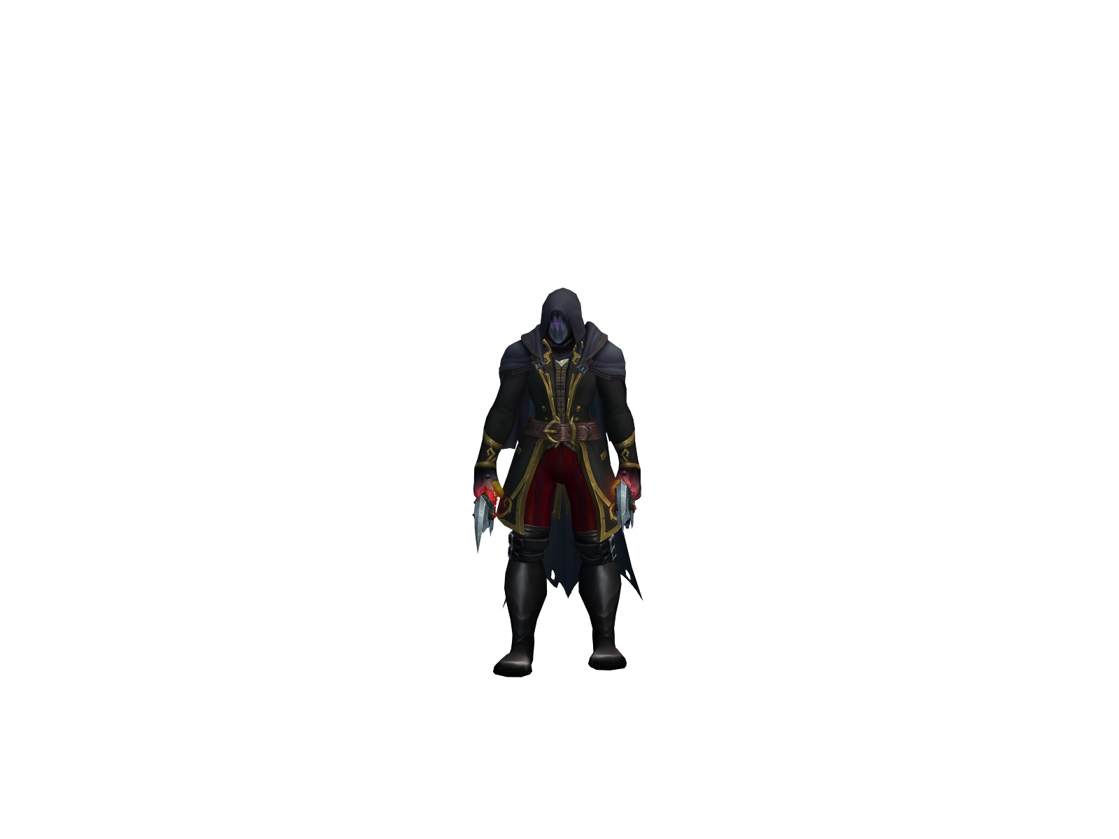 заризака 3D character render