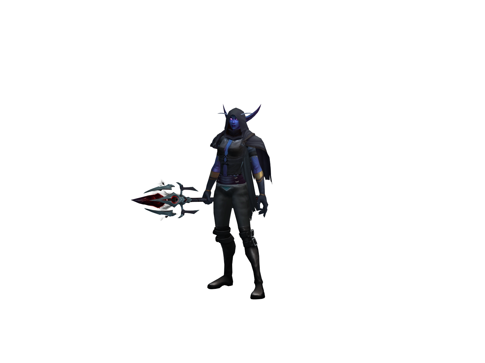 Элкофрост 3D character render