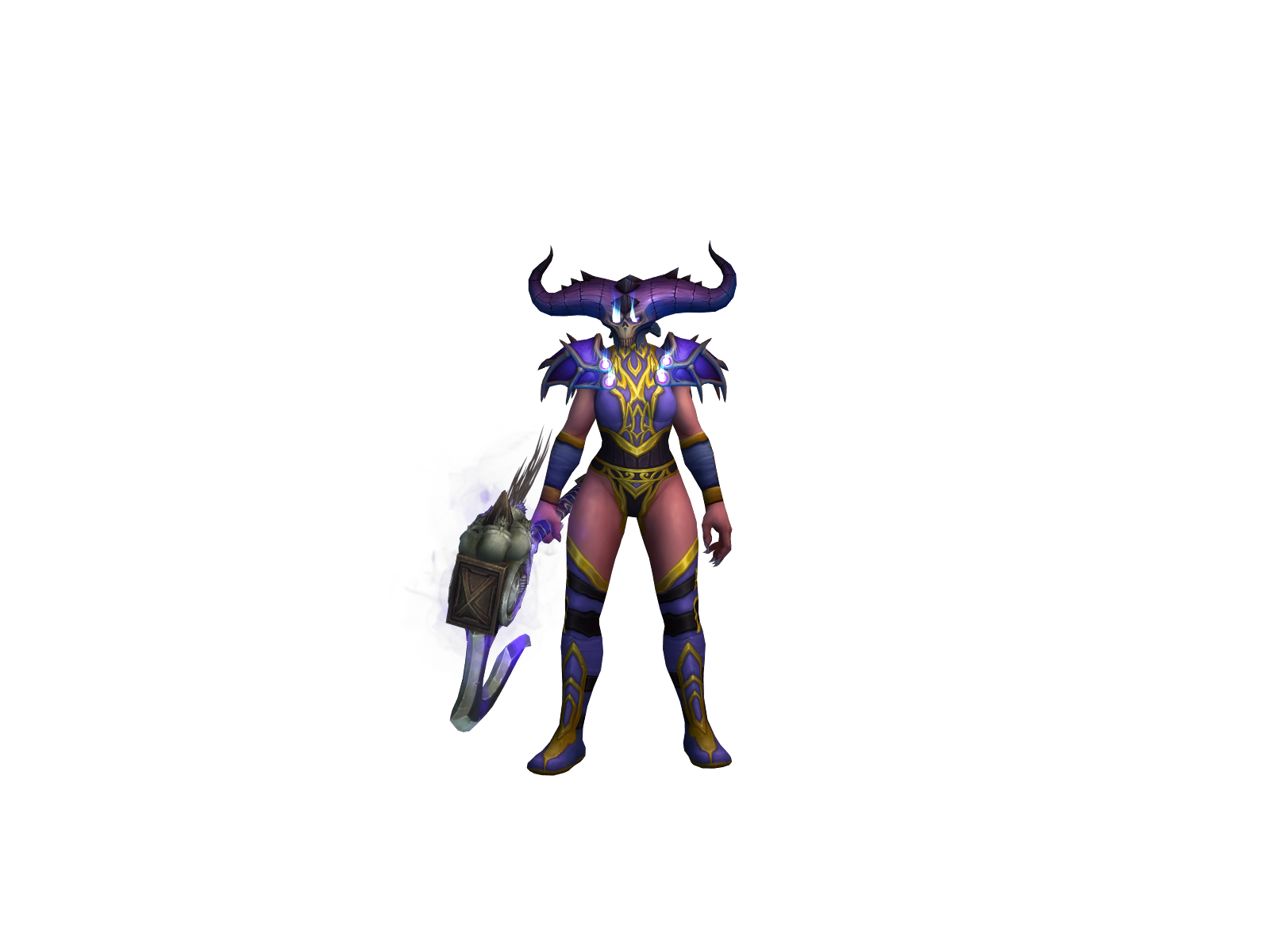 Трабумбия 3D character render