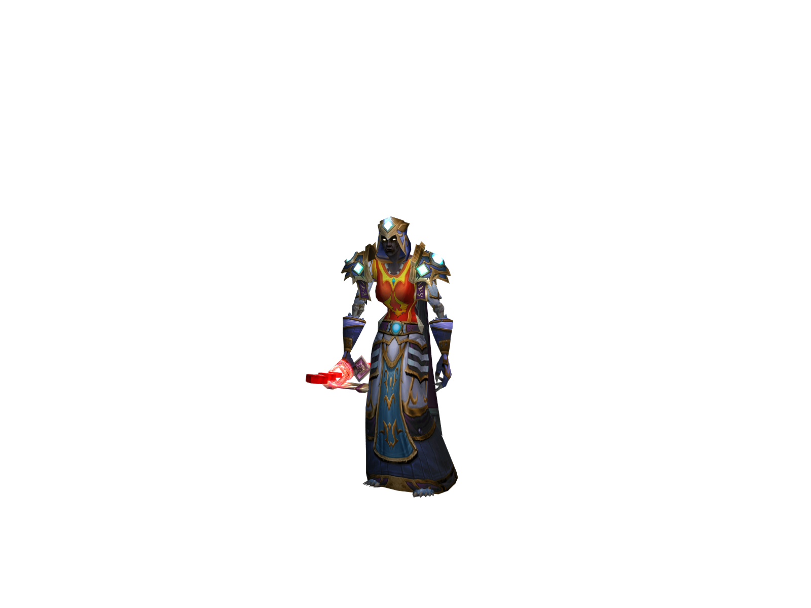 Холиусолд 3D character render