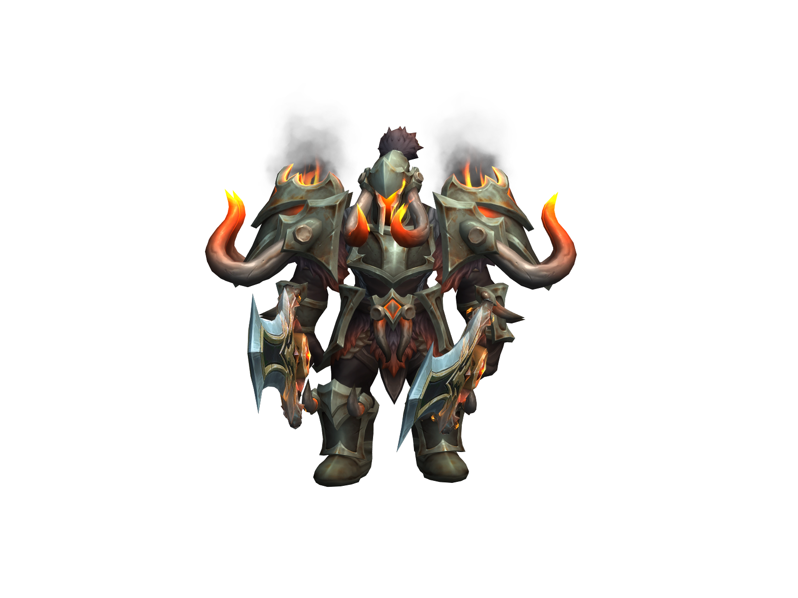 Латревион 3D character render