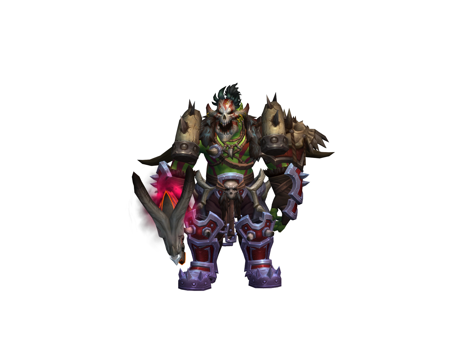 хэкаро 3D character render