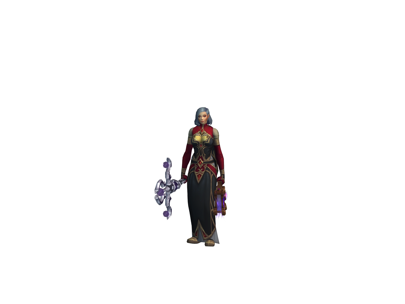 Медиль 3D character render