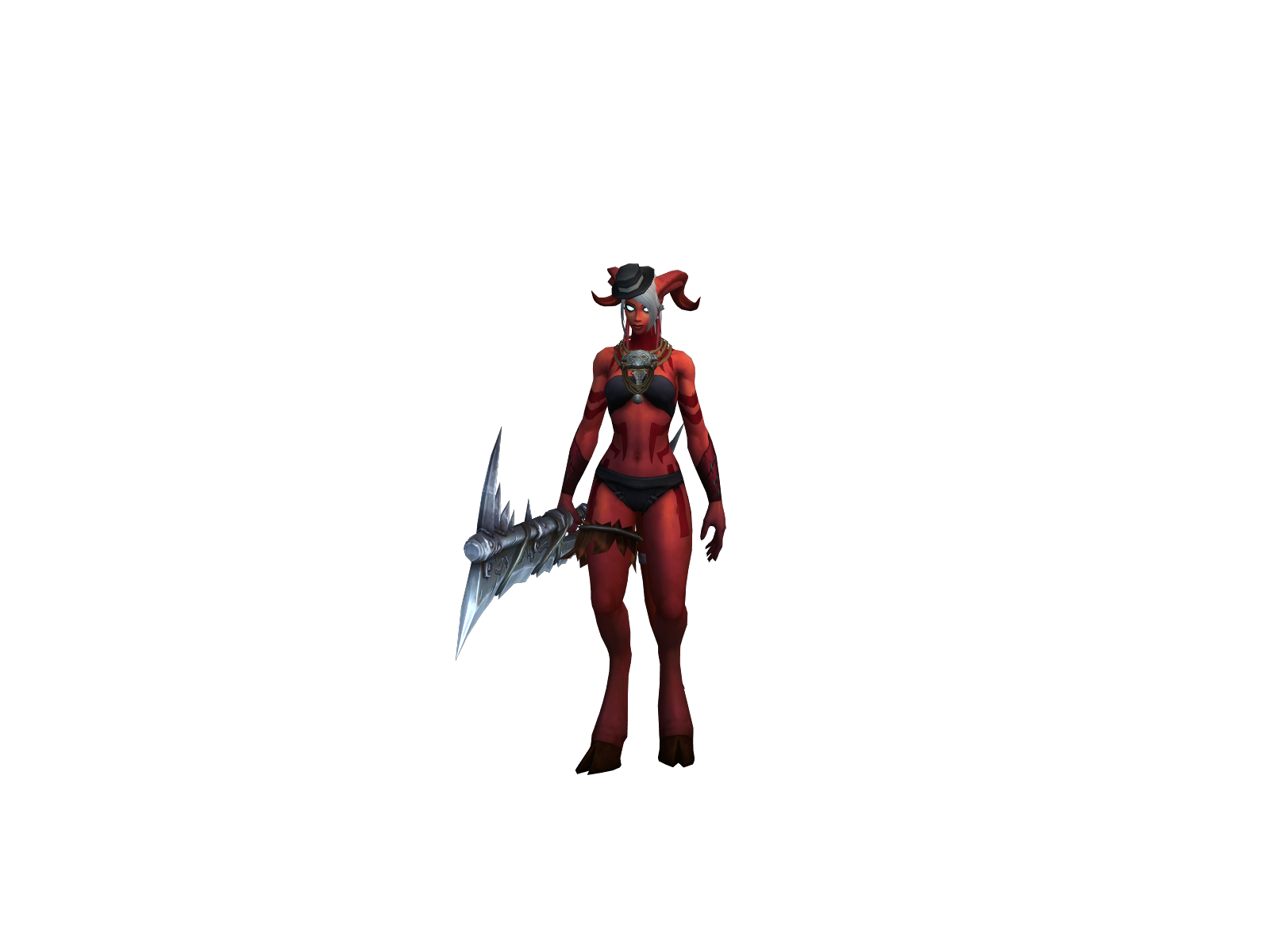 Мэйбия 3D character render