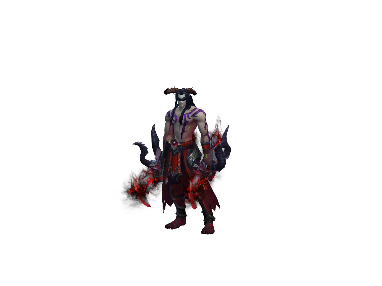 Китраэль 3D character render