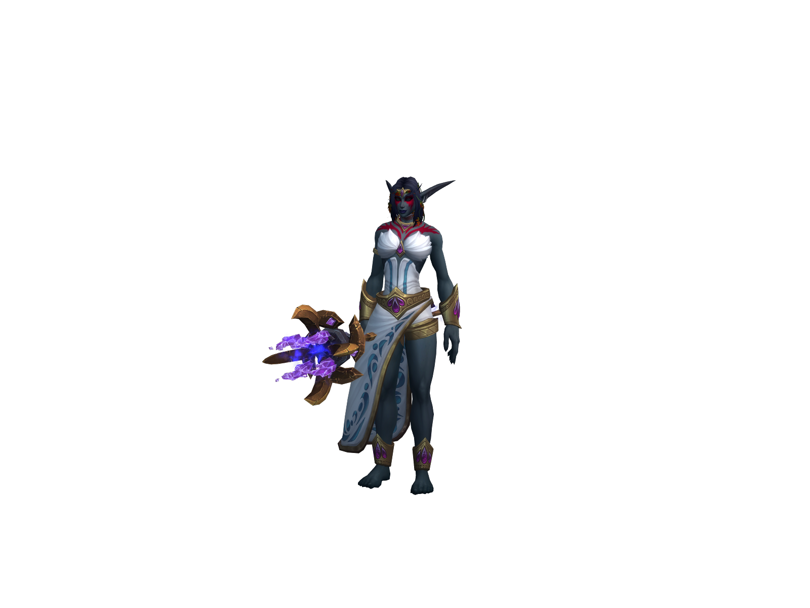 Мутабориха 3D character render