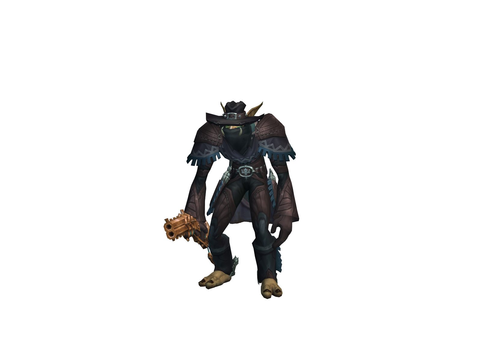 Барабез 3D character render