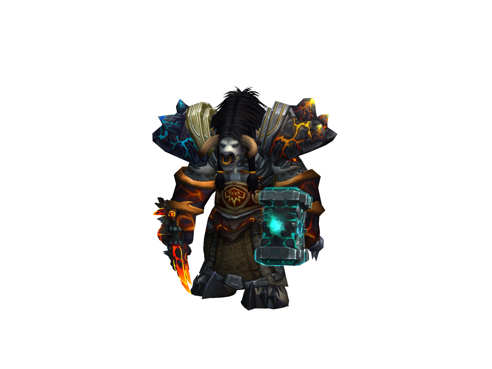 Моглдор 3D character render