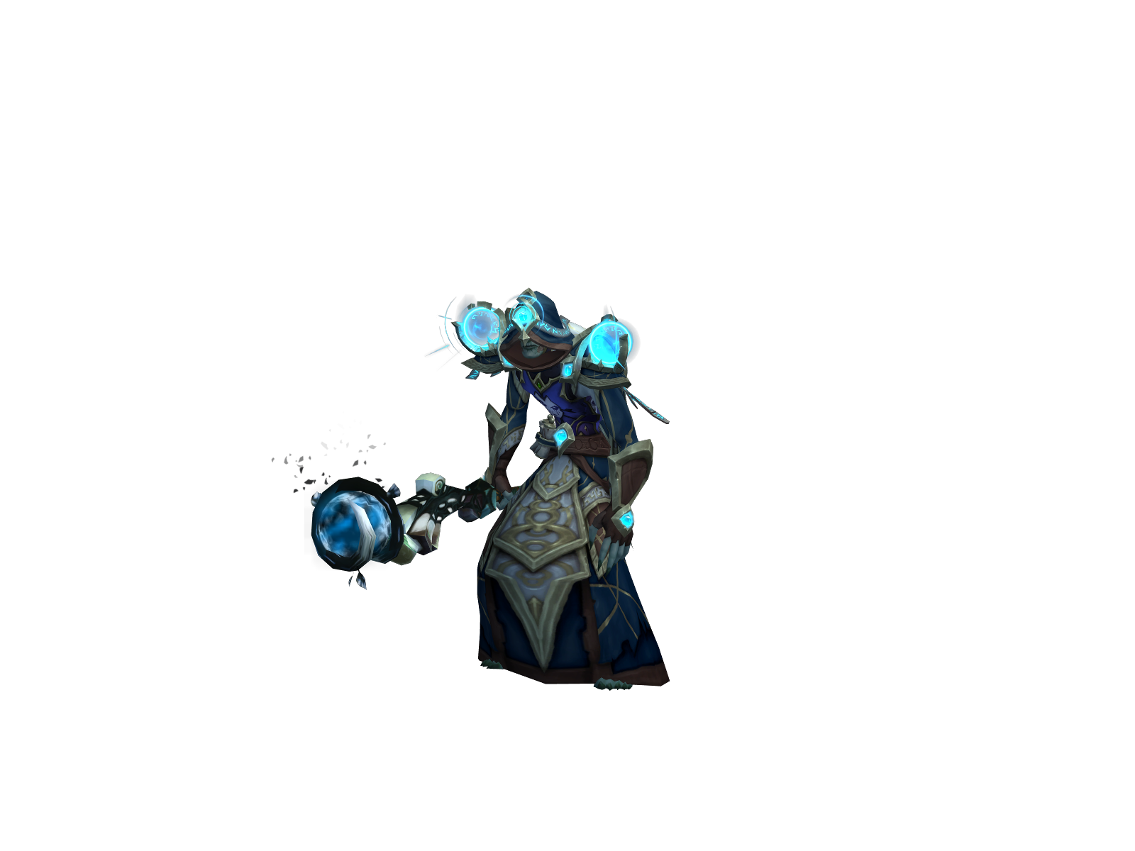 Фтр 3D character render