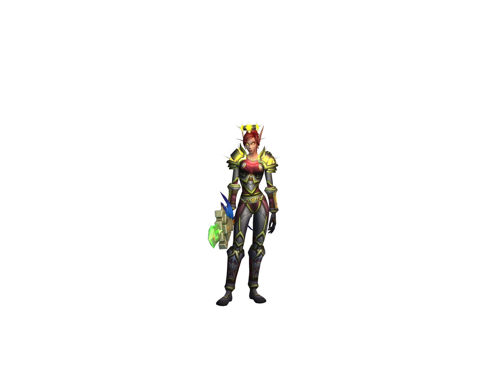 Лиардин 3D character render