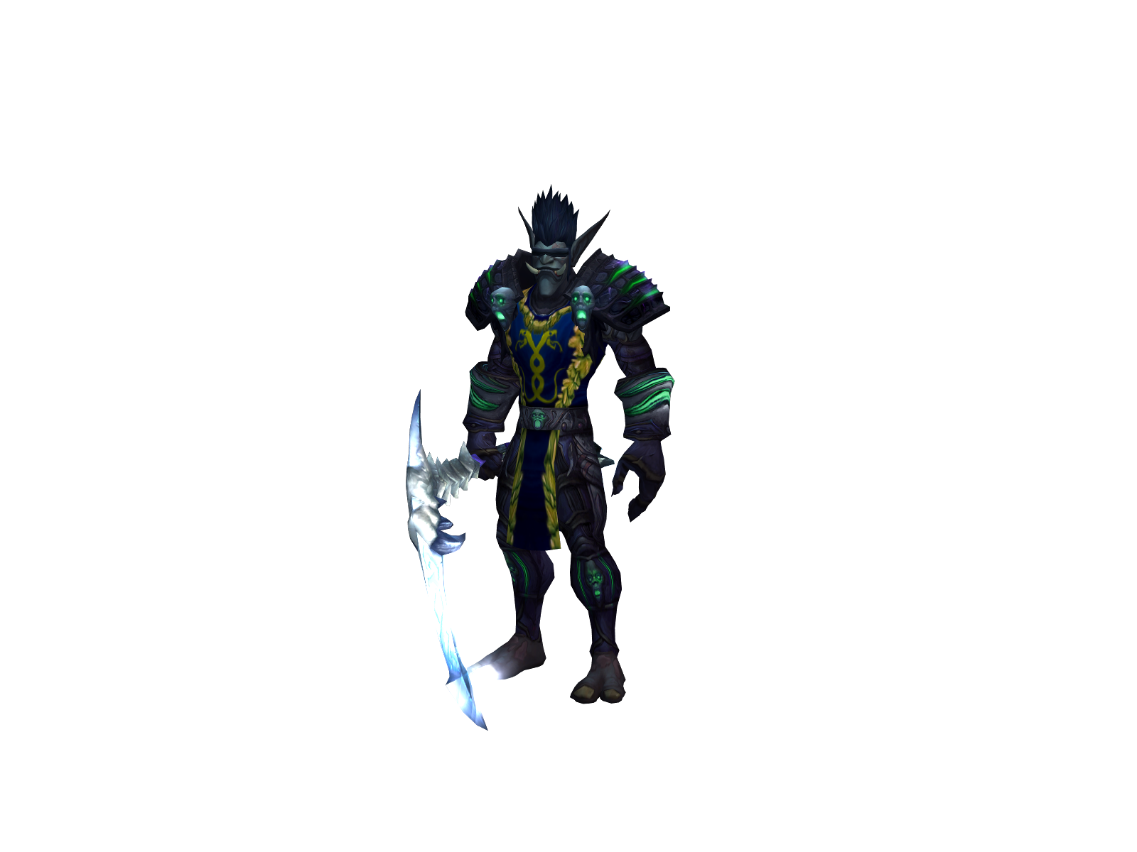 Неупау 3D character render
