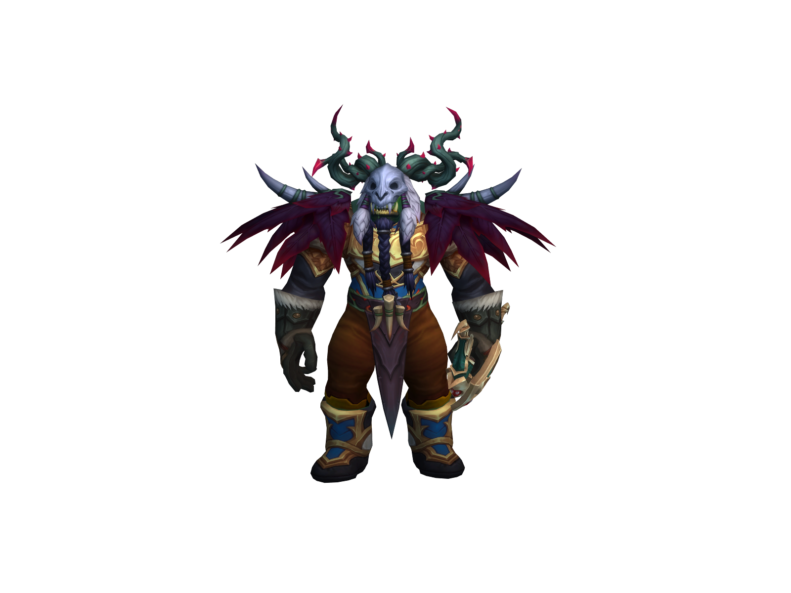 Ноускил 3D character render