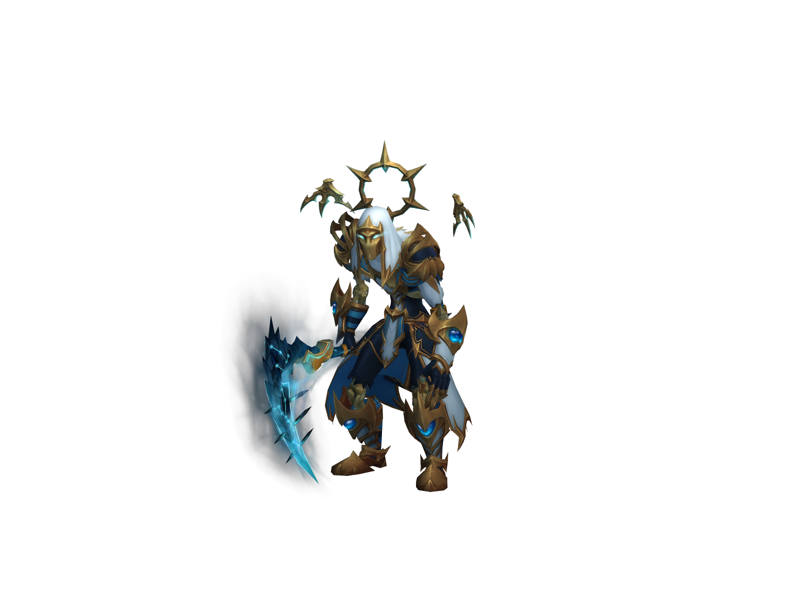 Агуероприст 3D character render
