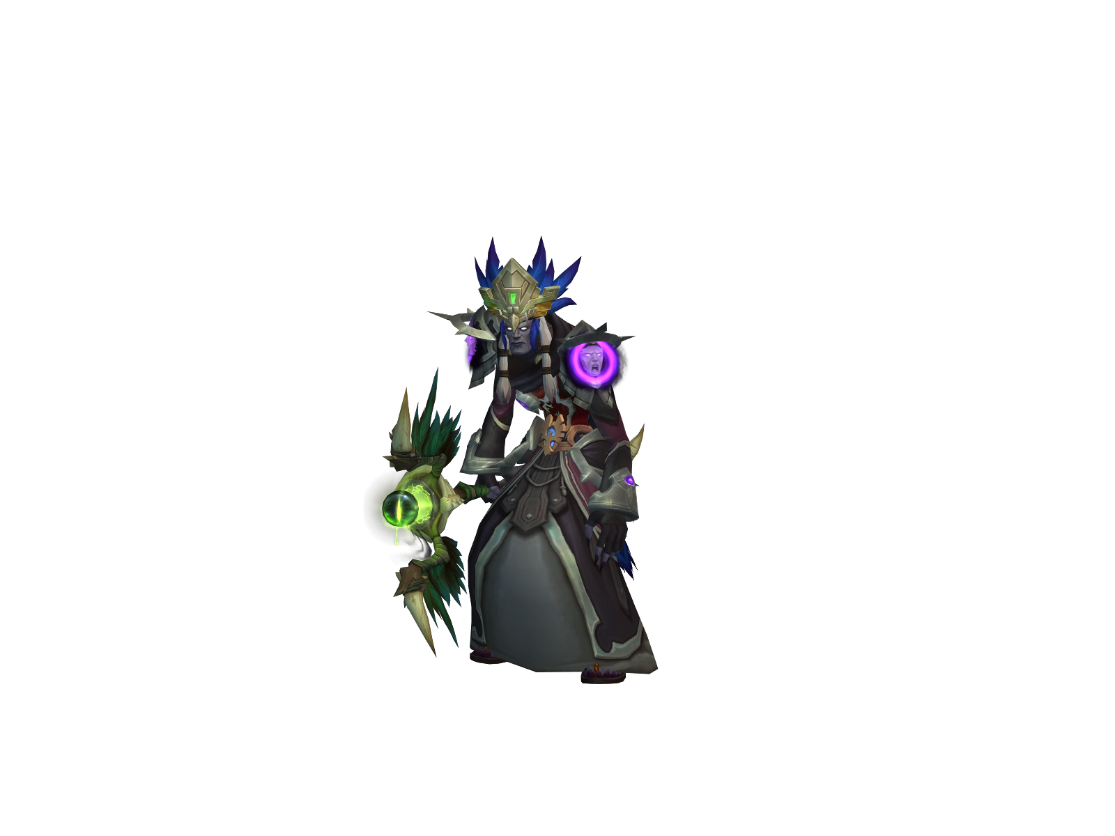 Плюходуй 3D character render