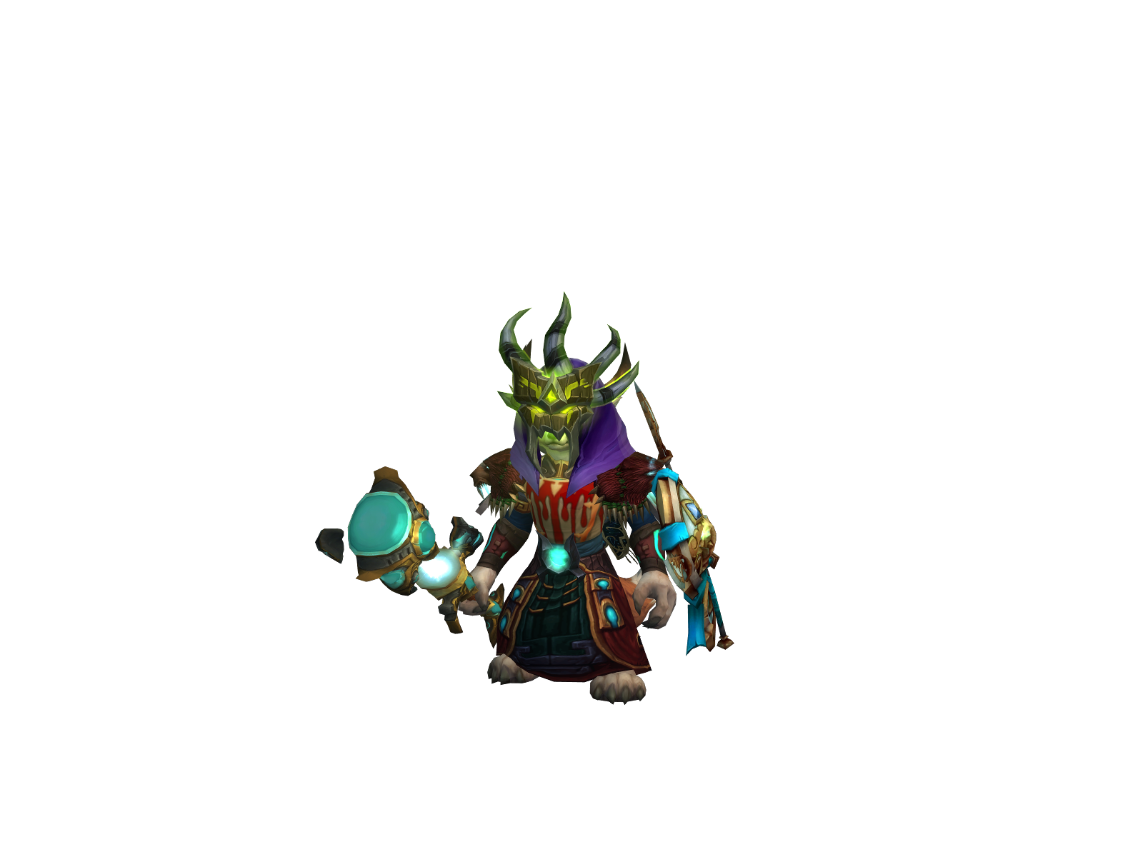 Булинёк 3D character render