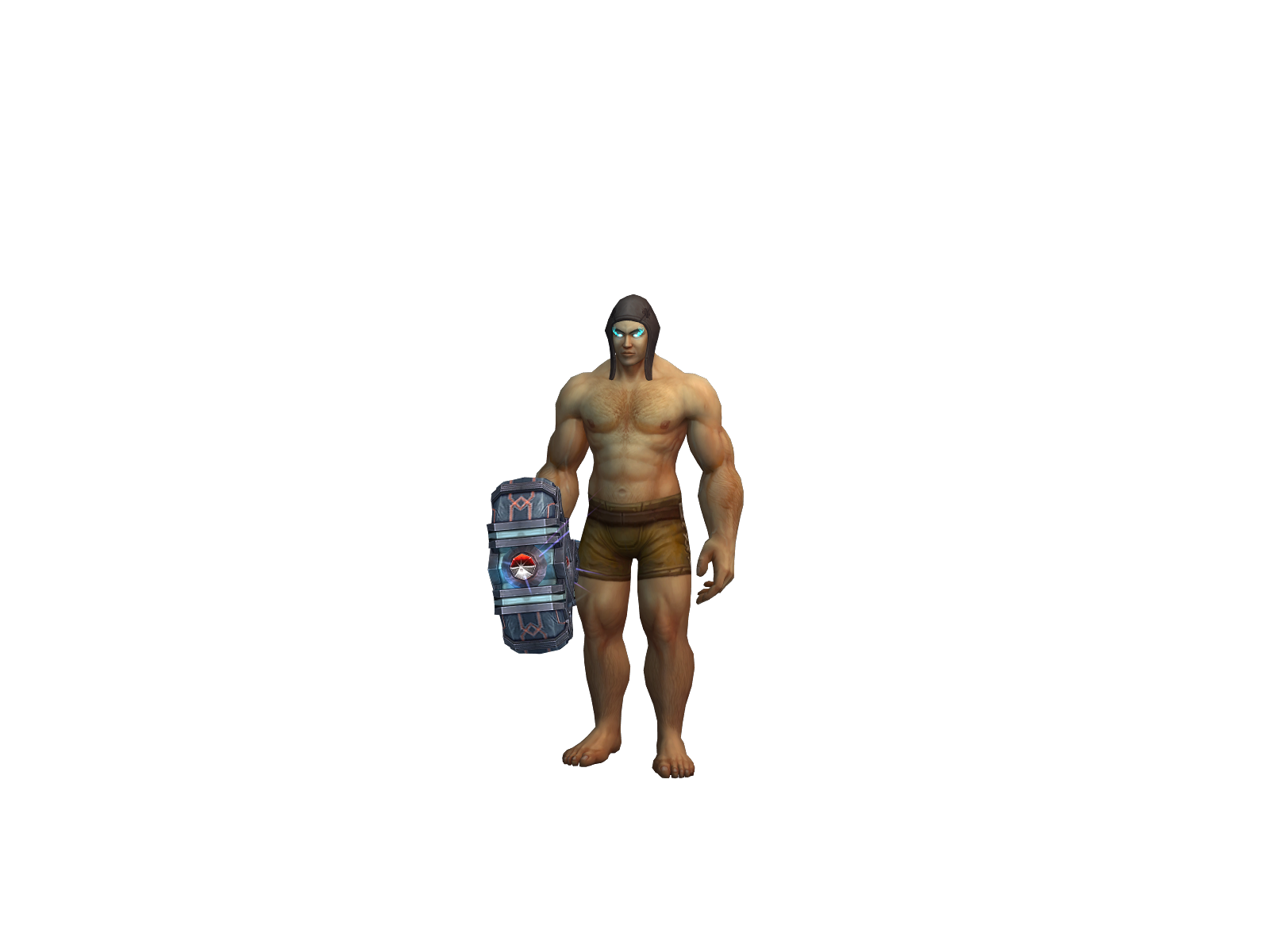 Фенхех 3D character render
