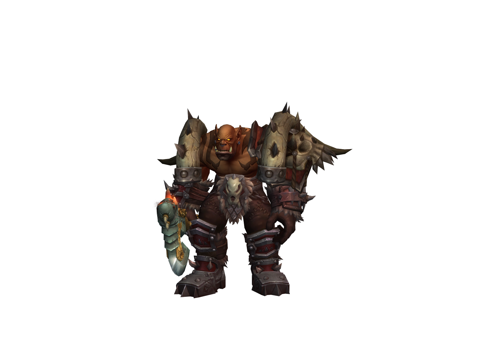 Абазавар 3D character render