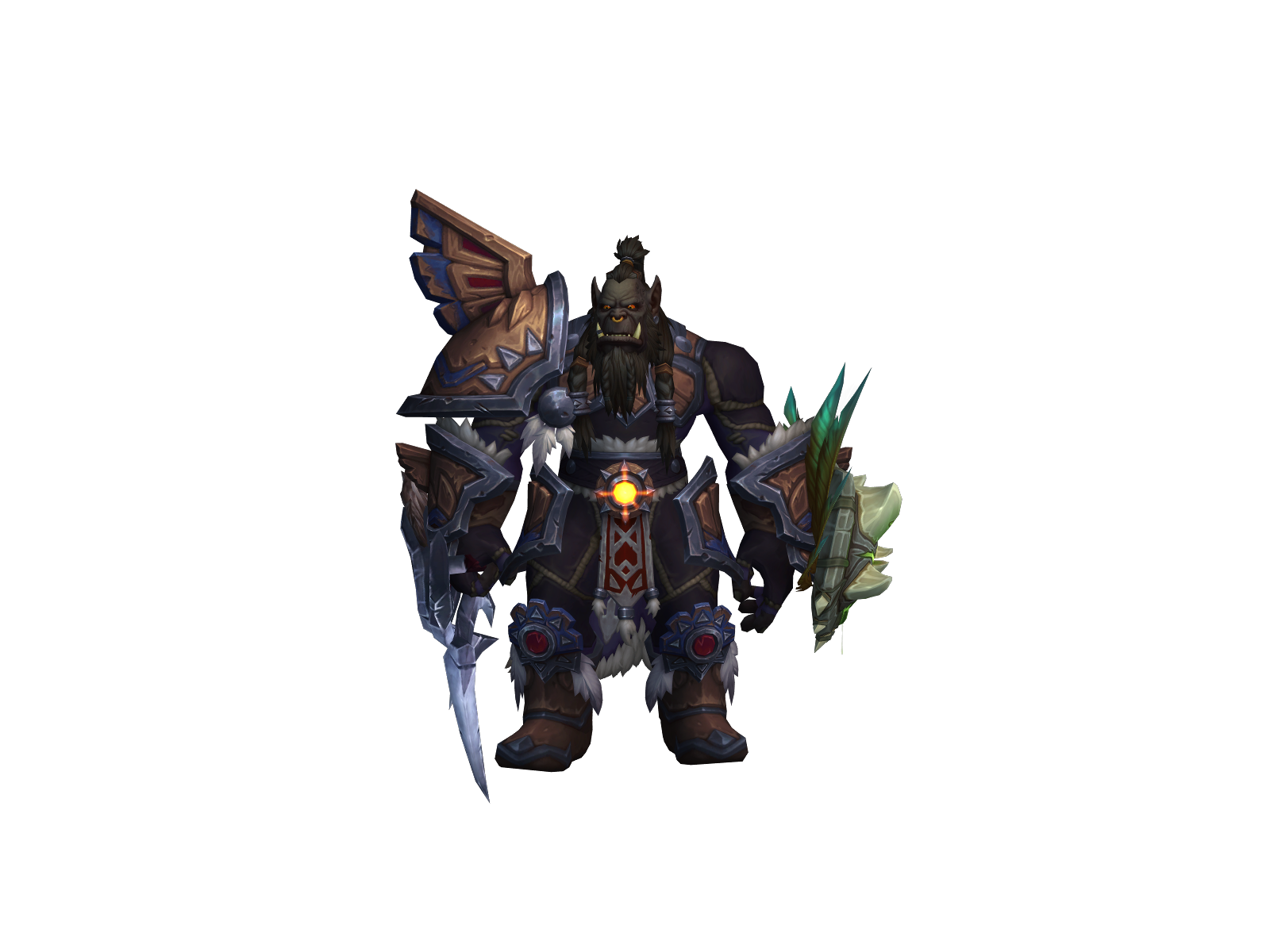 Выброскала 3D character render