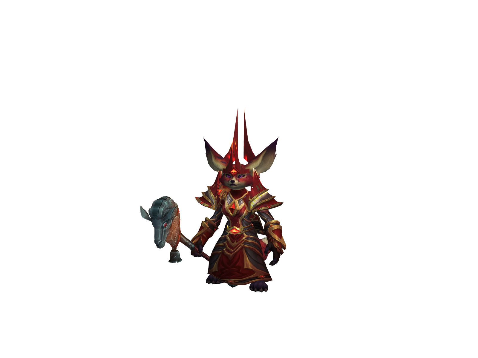 Конскийволос 3D character render