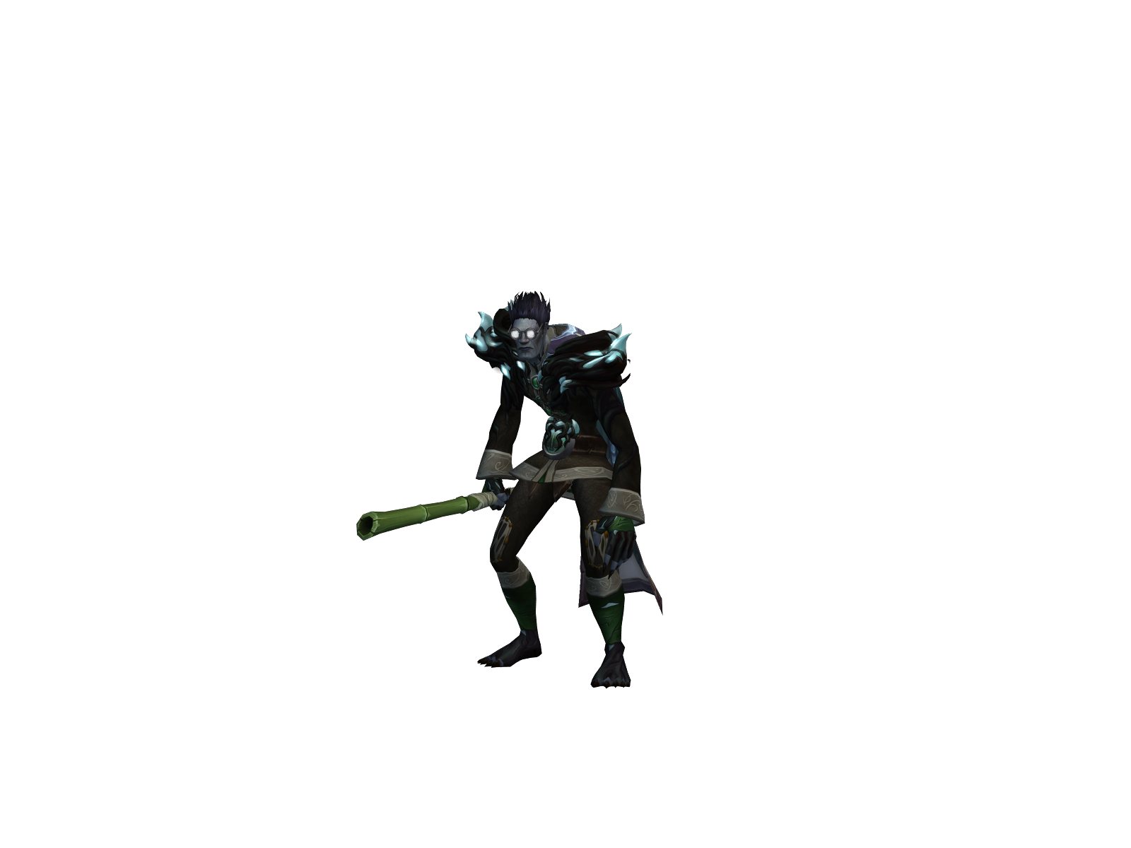 меп 3D character render
