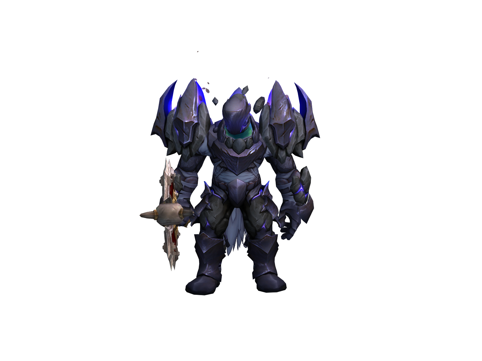 Октарогар 3D character render
