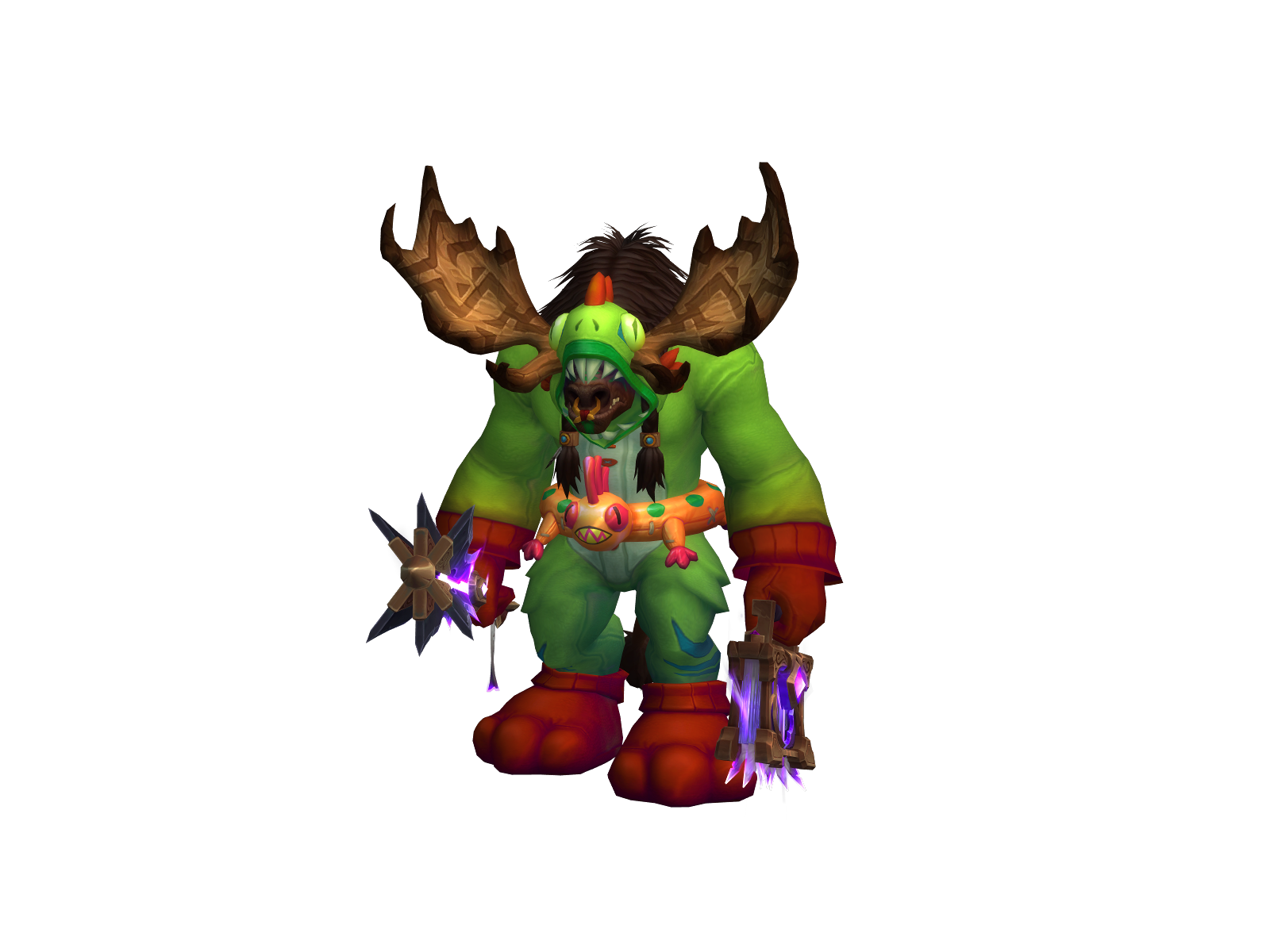 Снюсловер 3D character render