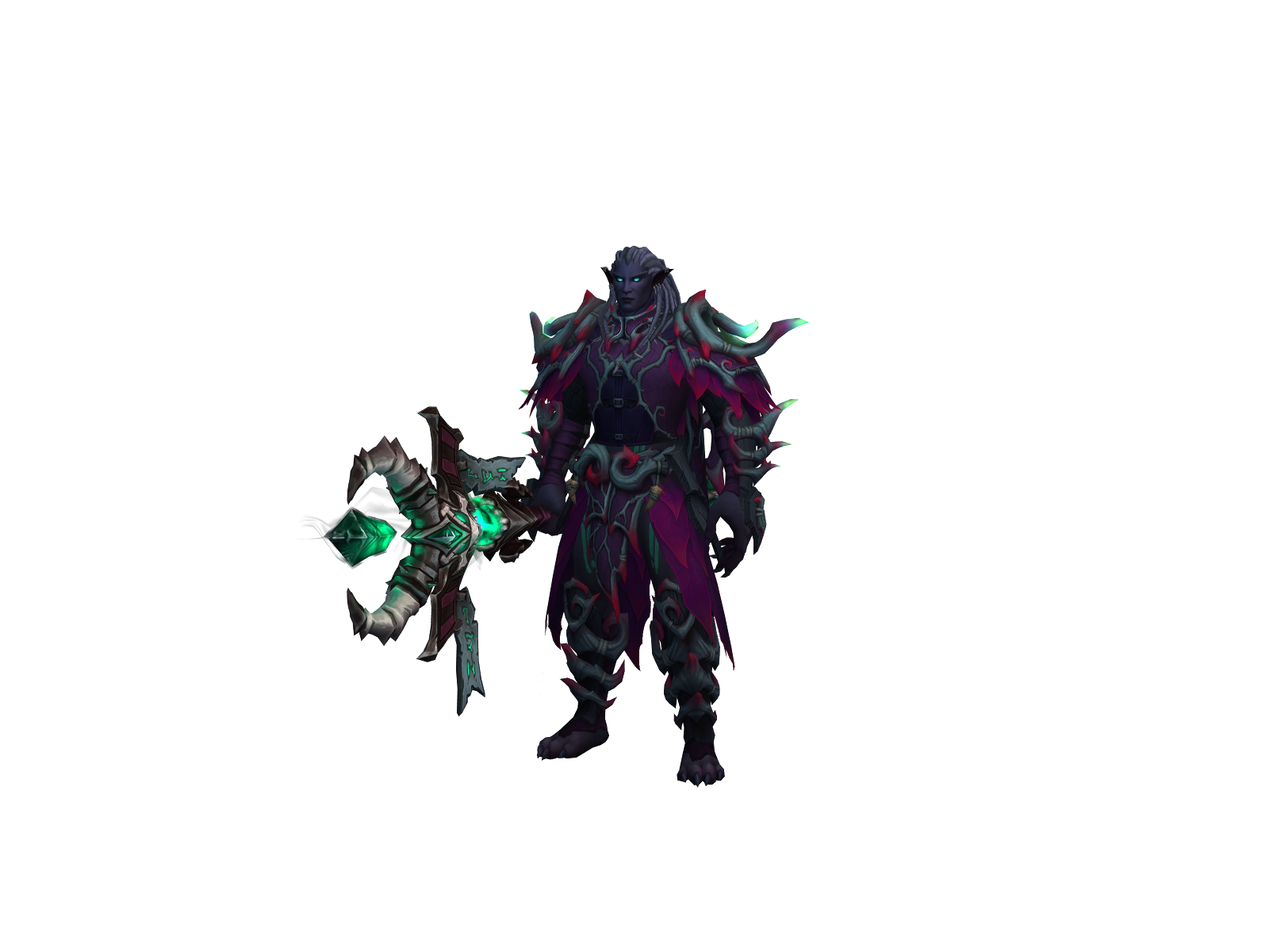 Монкрейн 3D character render