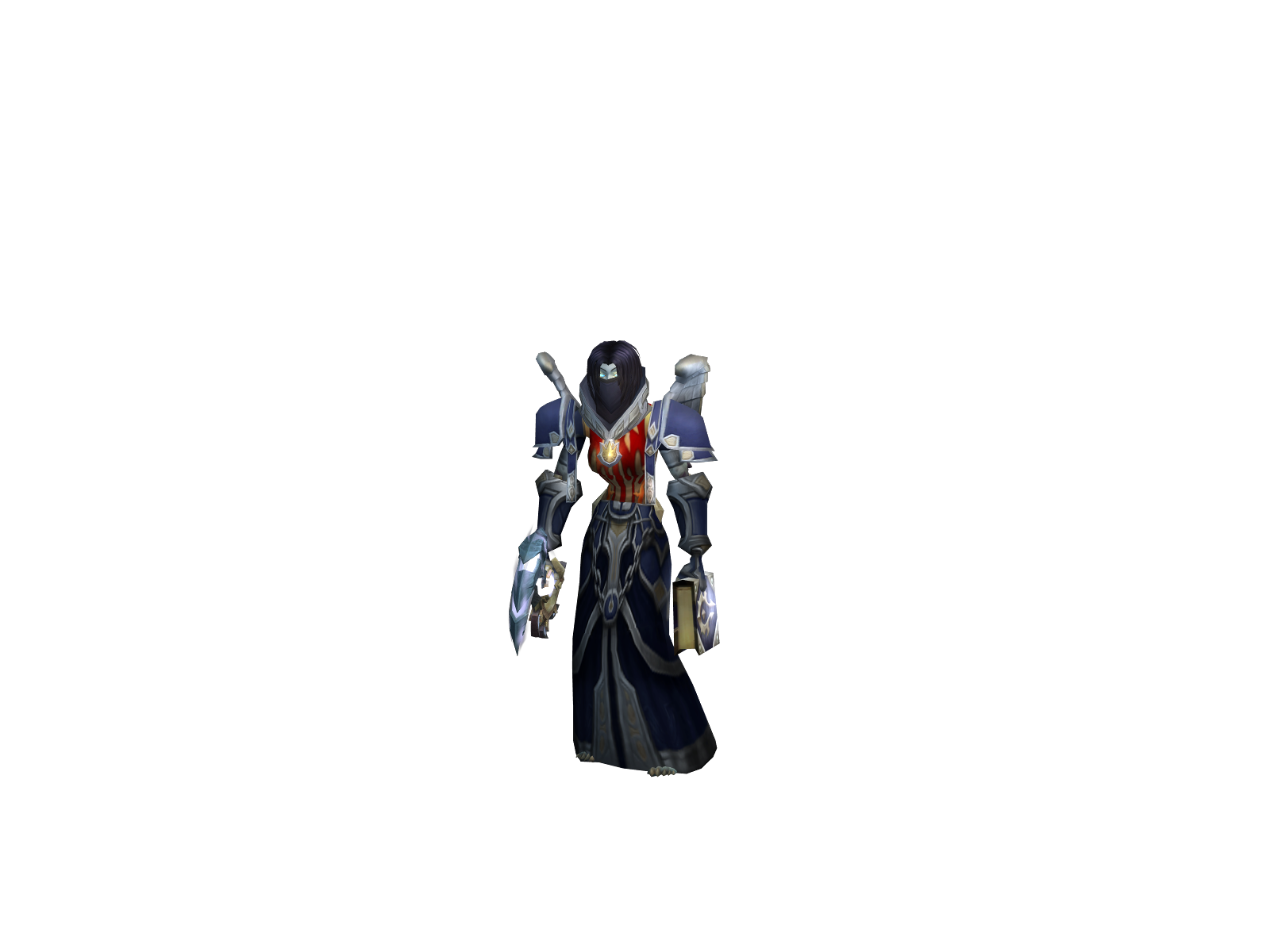 Жинекс 3D character render