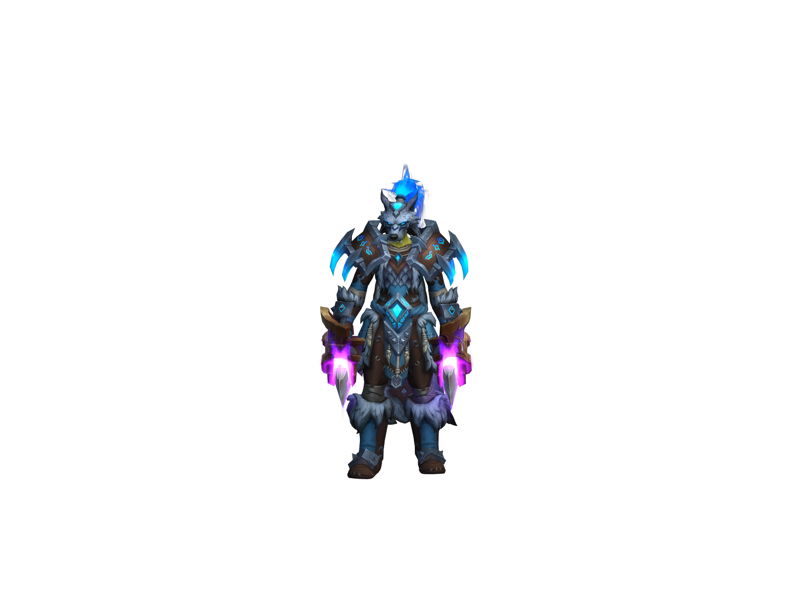 Шроузяка 3D character render