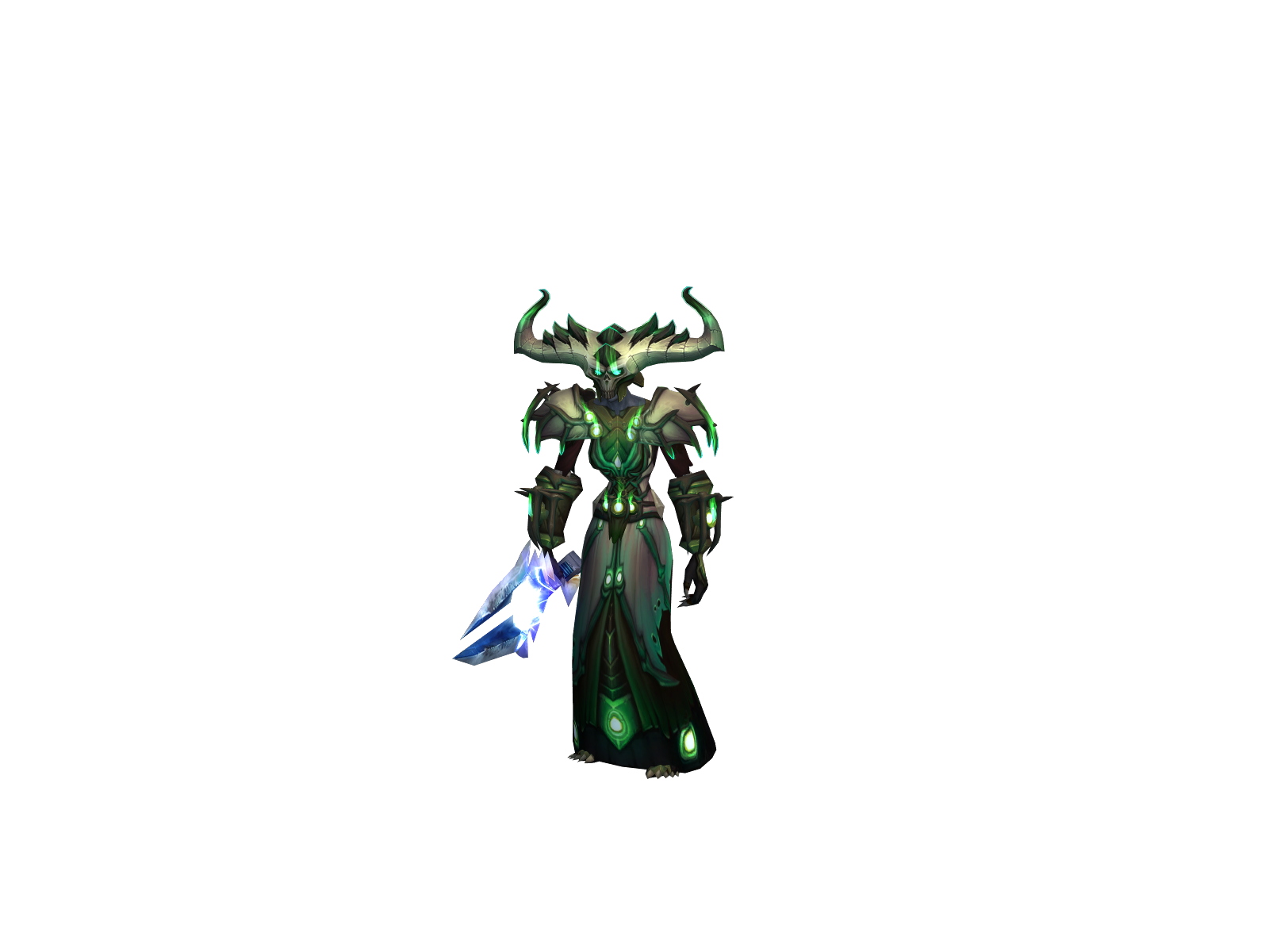 Дестрофичка 3D character render