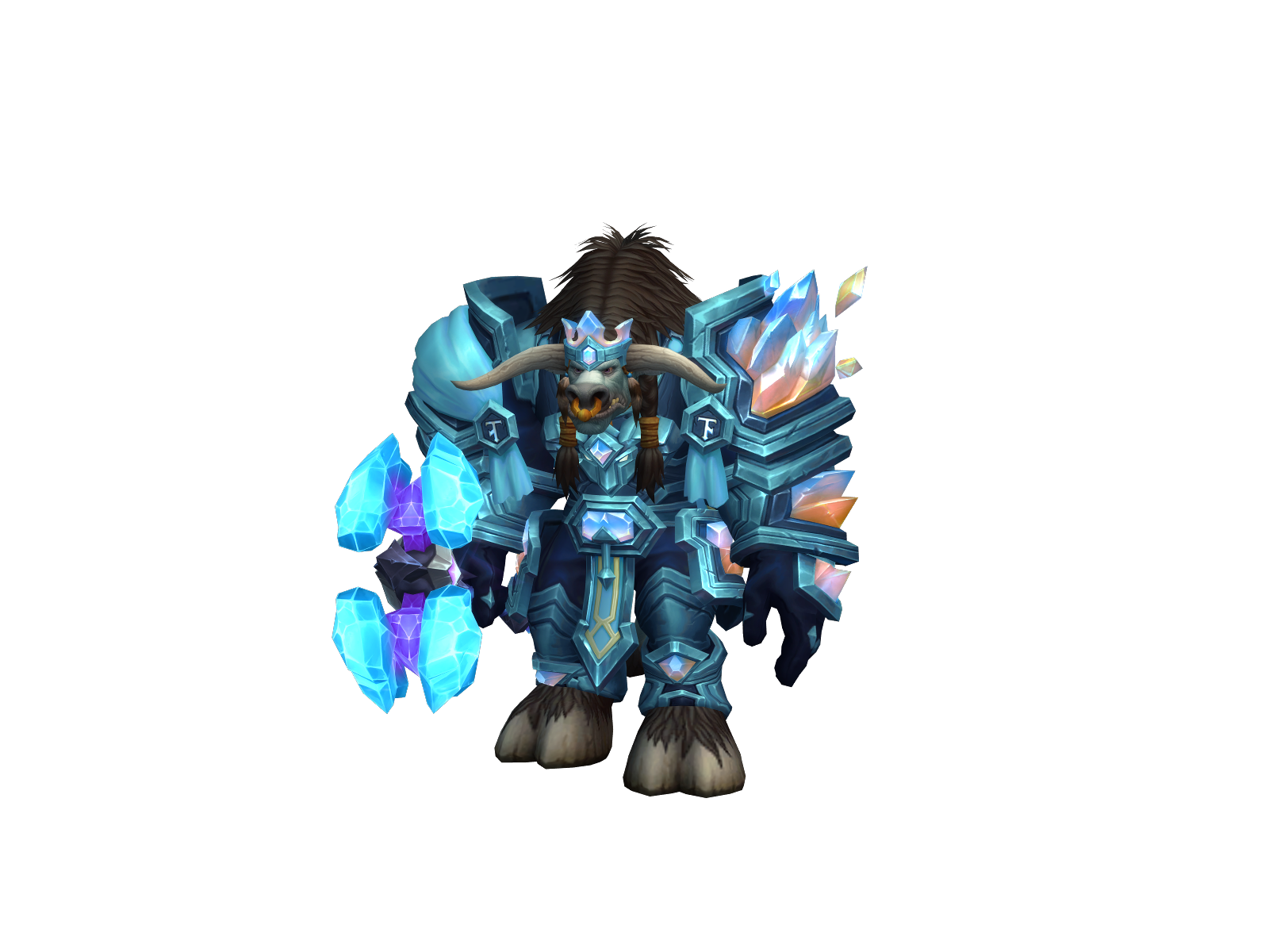Чуфырьпал 3D character render