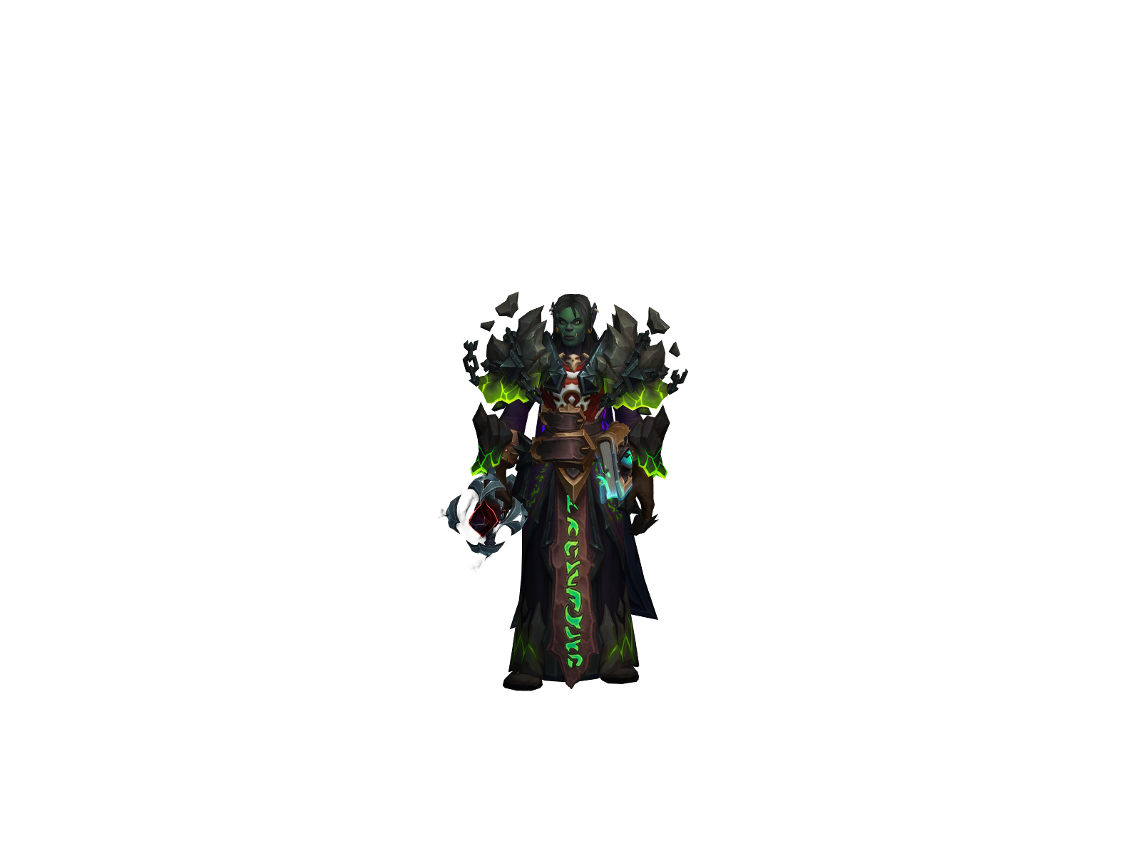 Хотспурх 3D character render