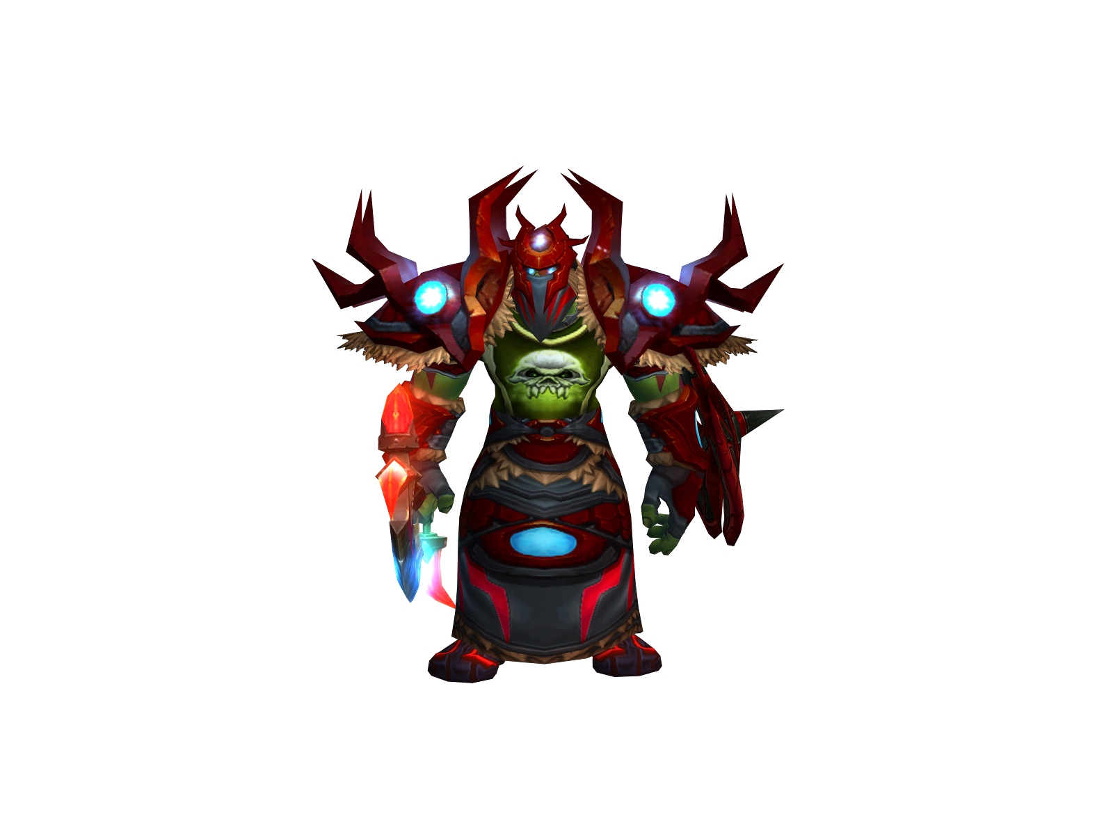 Бурундчек 3D character render