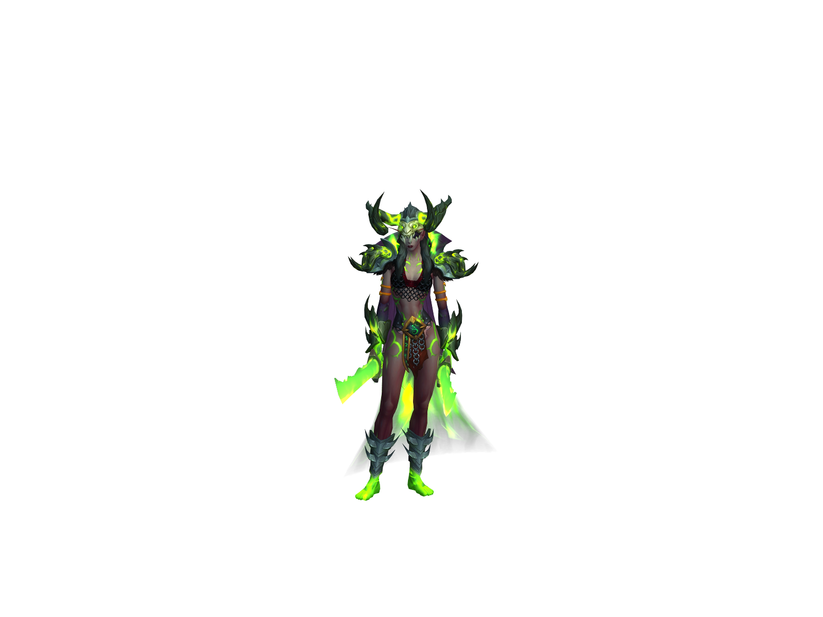 Хаосблэйд 3D character render