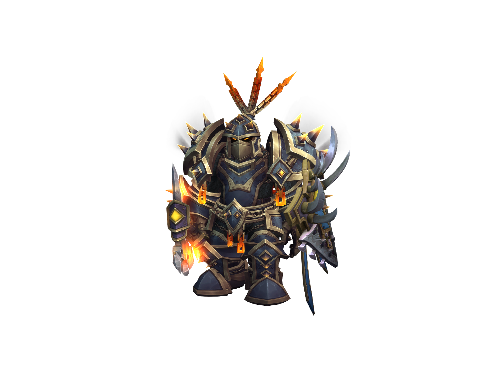 Картавень 3D character render