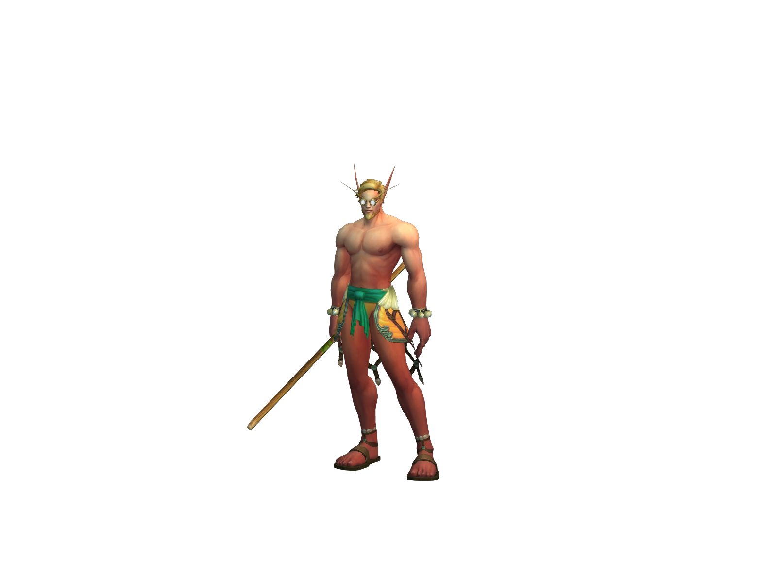 Сендени 3D character render
