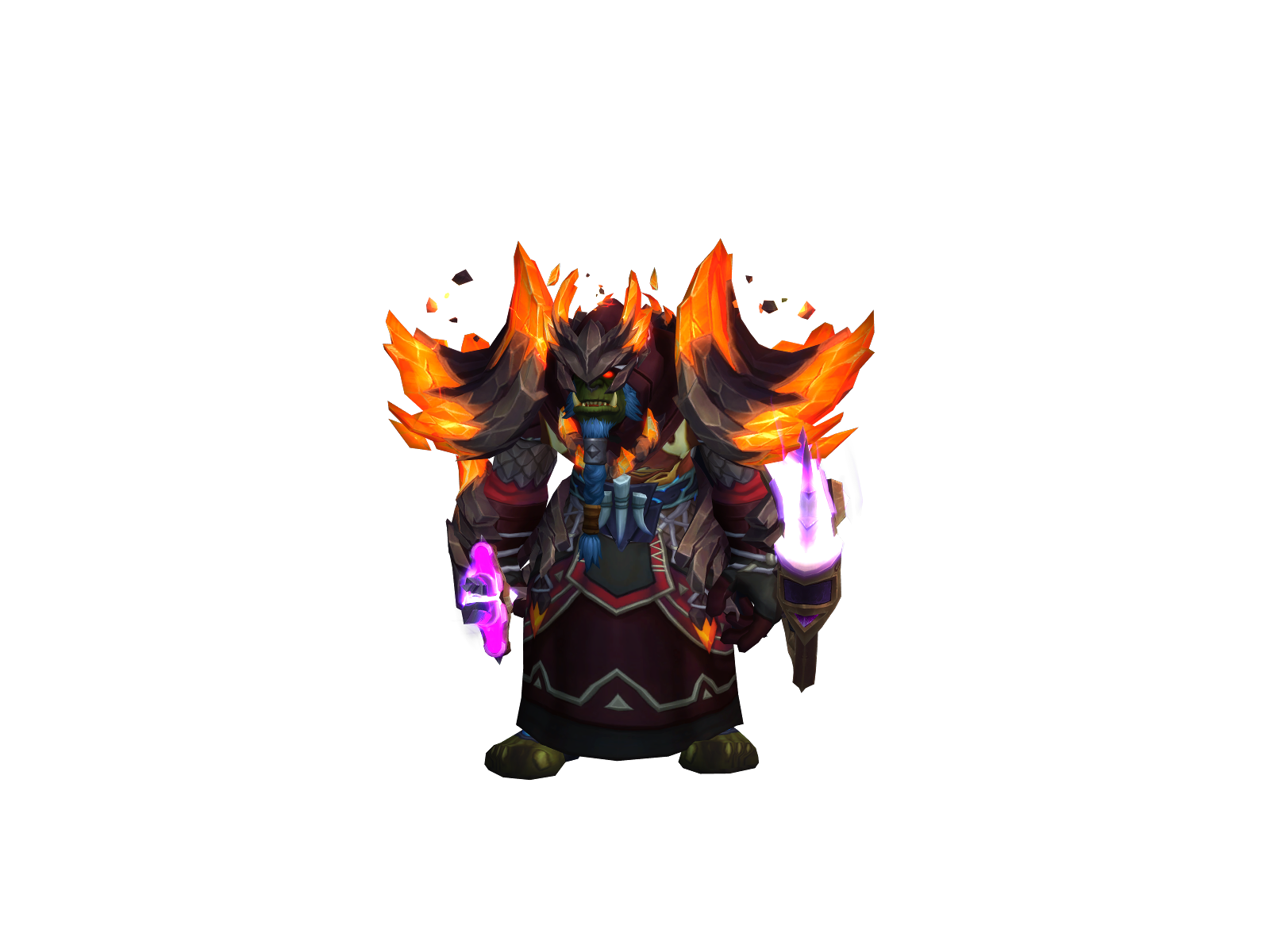 Маготики 3D character render
