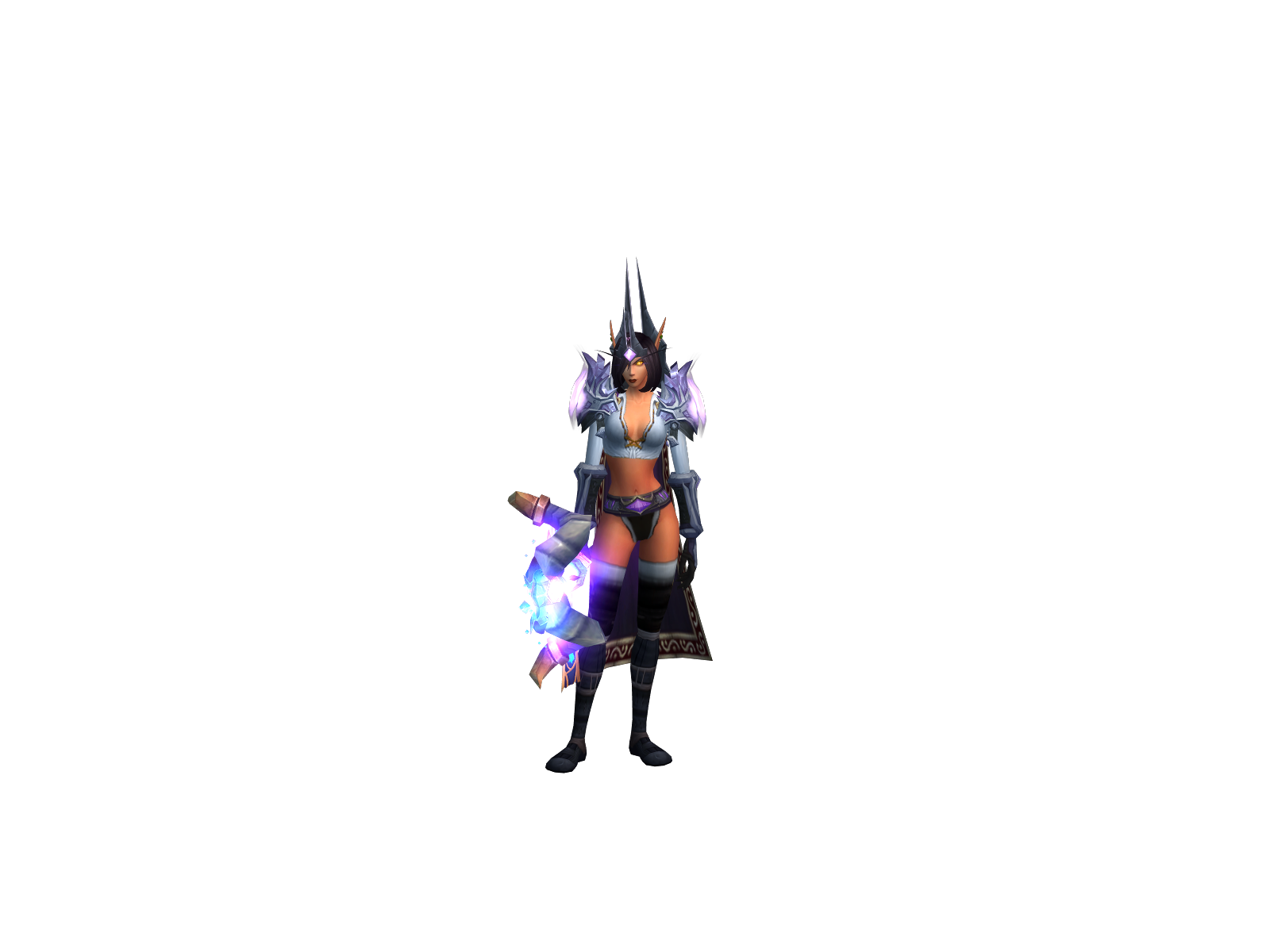 Мелларио 3D character render