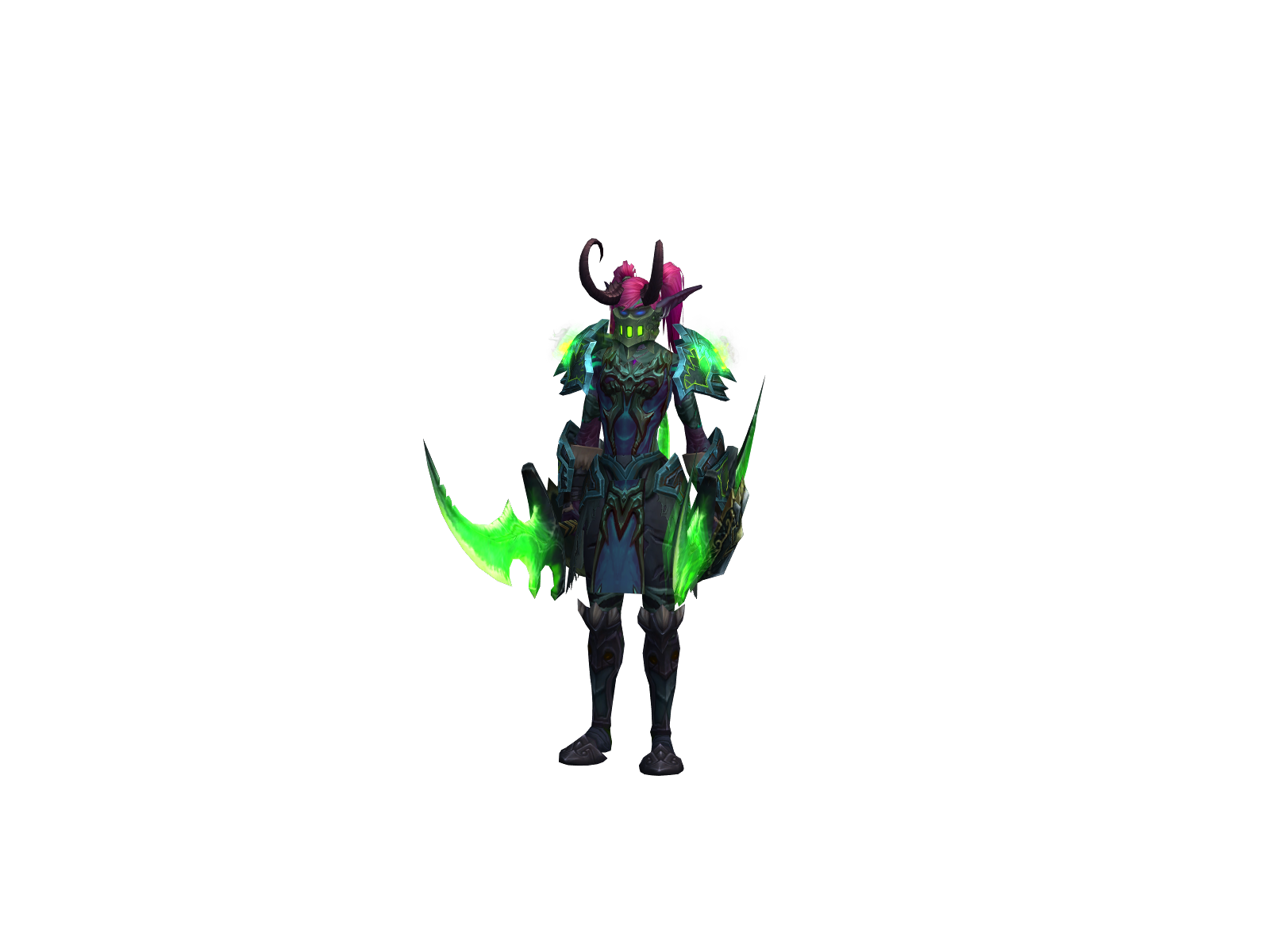 анхфлэйм 3D character render
