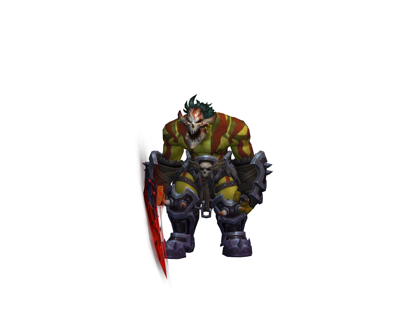 Нутка 3D character render