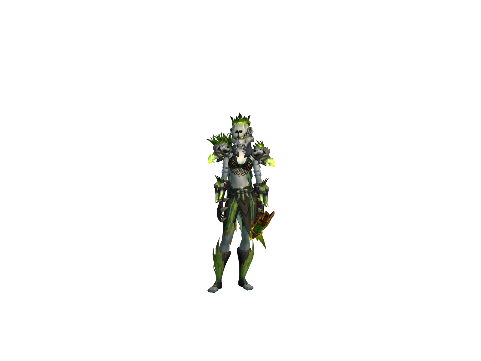 моуринью 3D character render