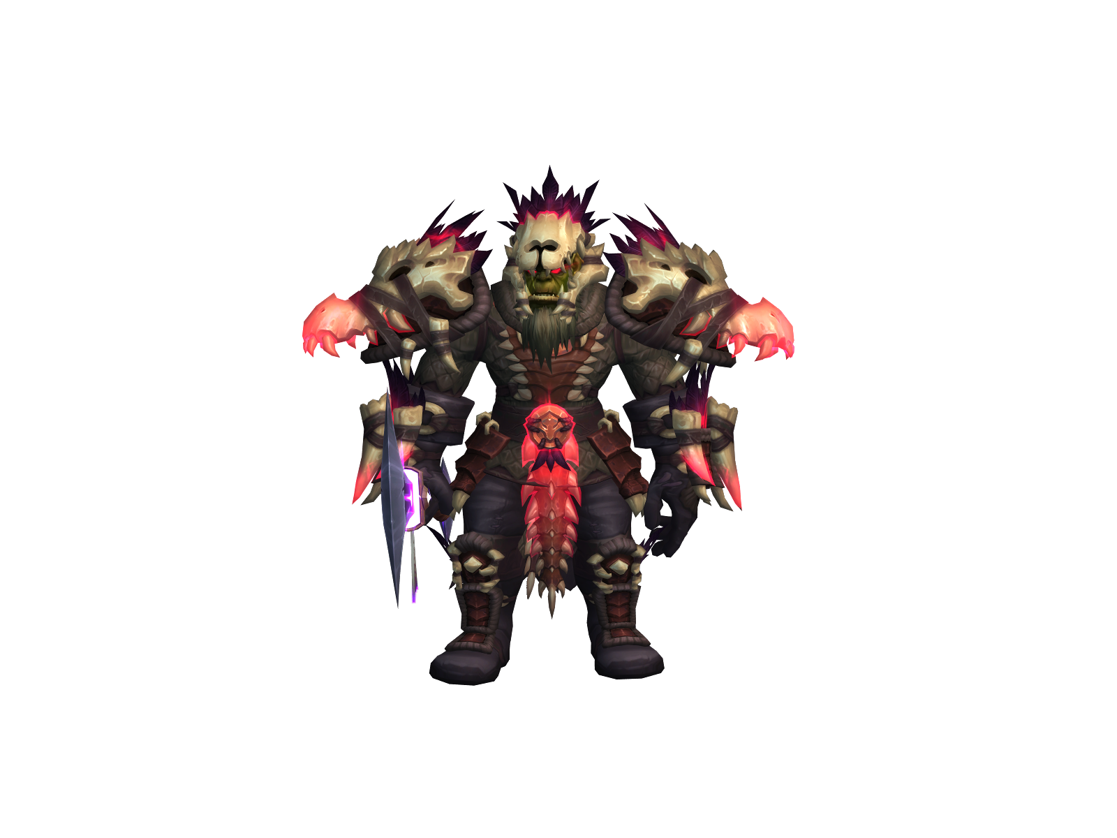 Дамиш 3D character render