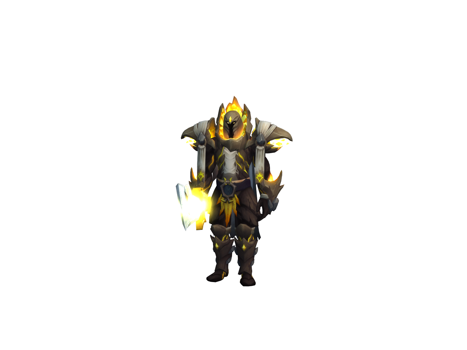 Аларий 3D character render