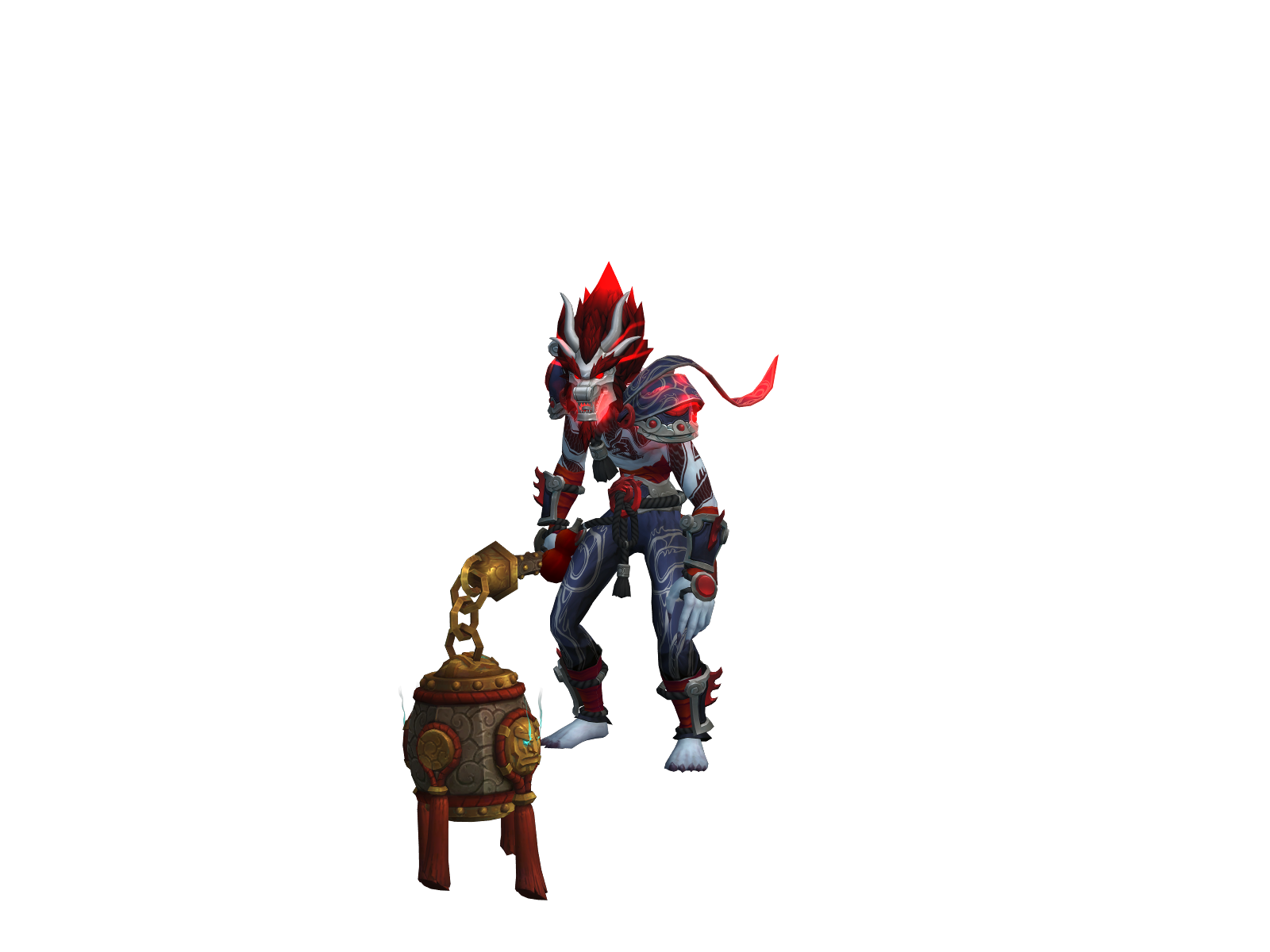 Ашканди 3D character render