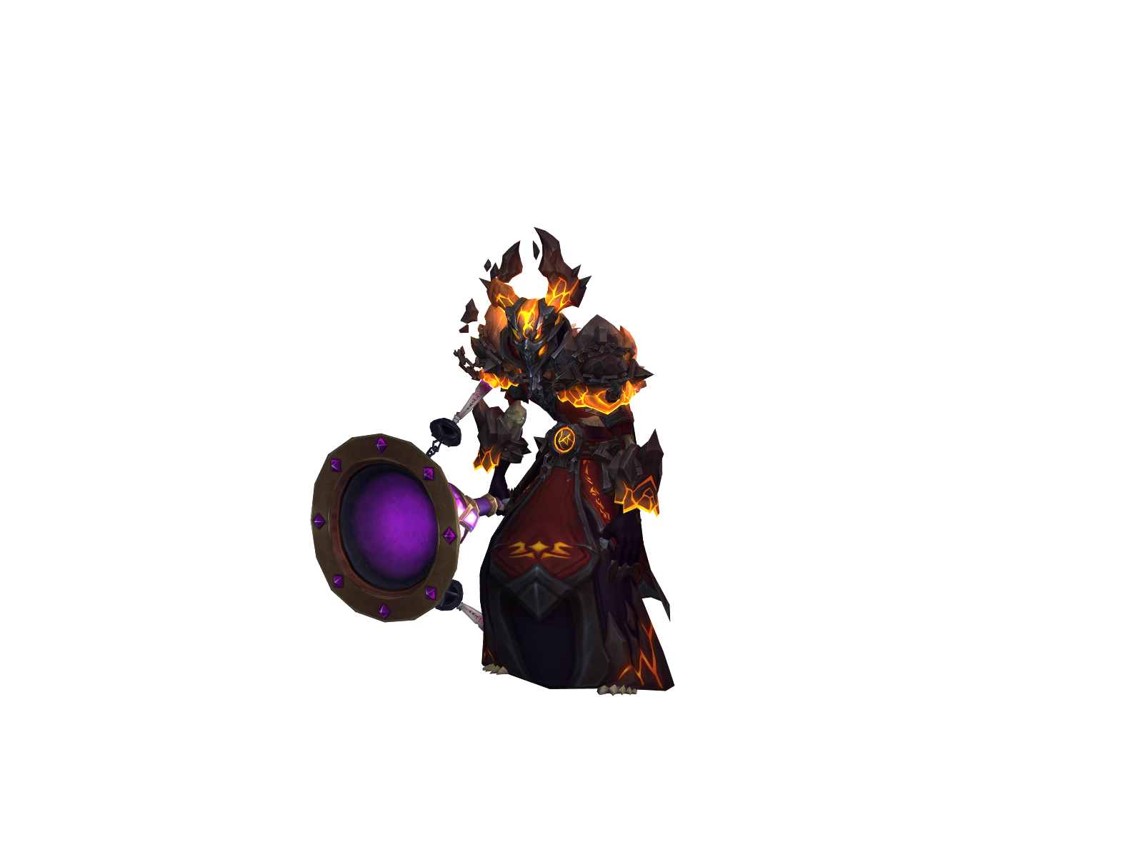 Митраль 3D character render