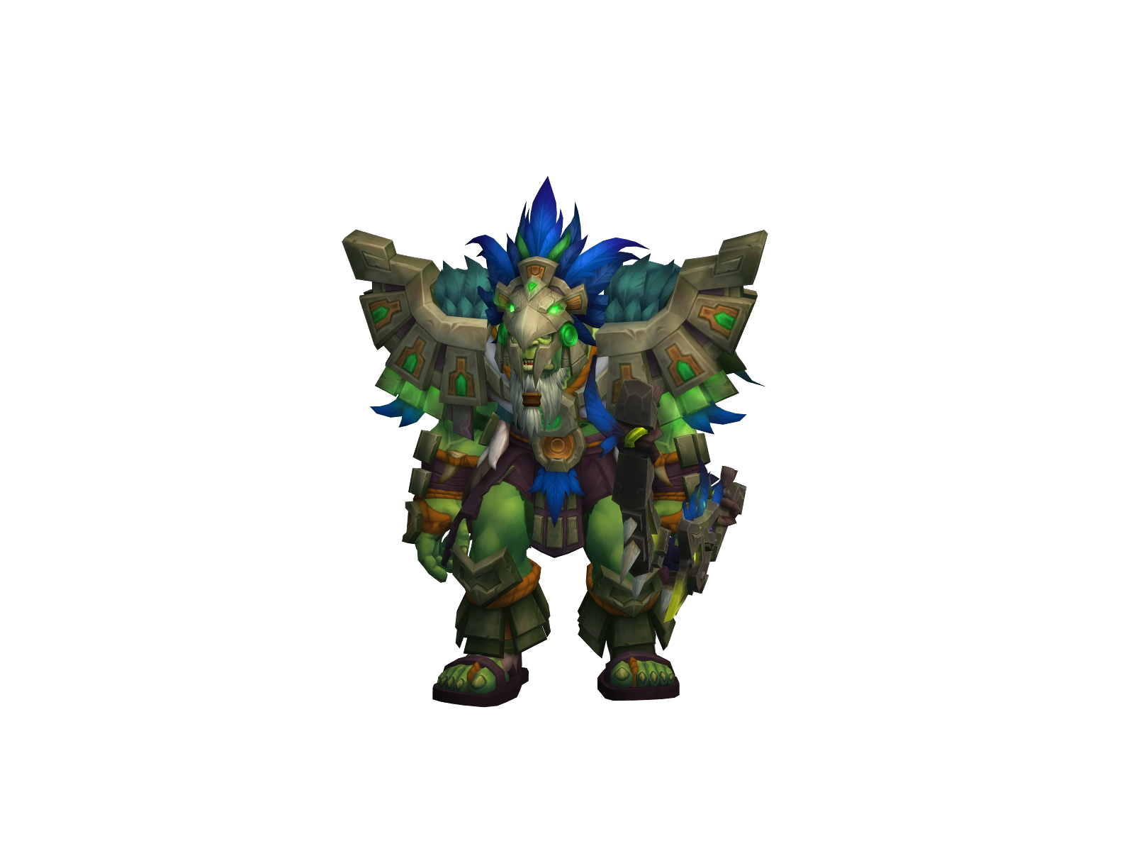 Зургум 3D character render