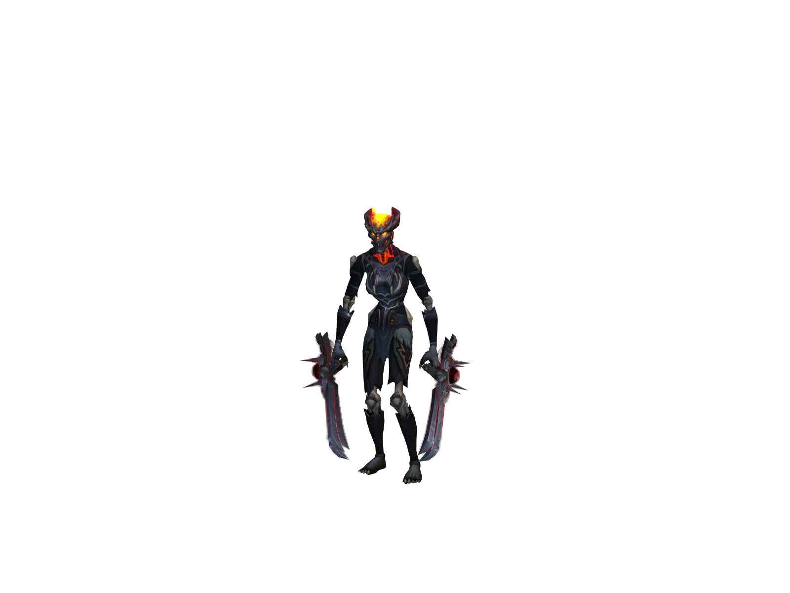 Райдзи 3D character render