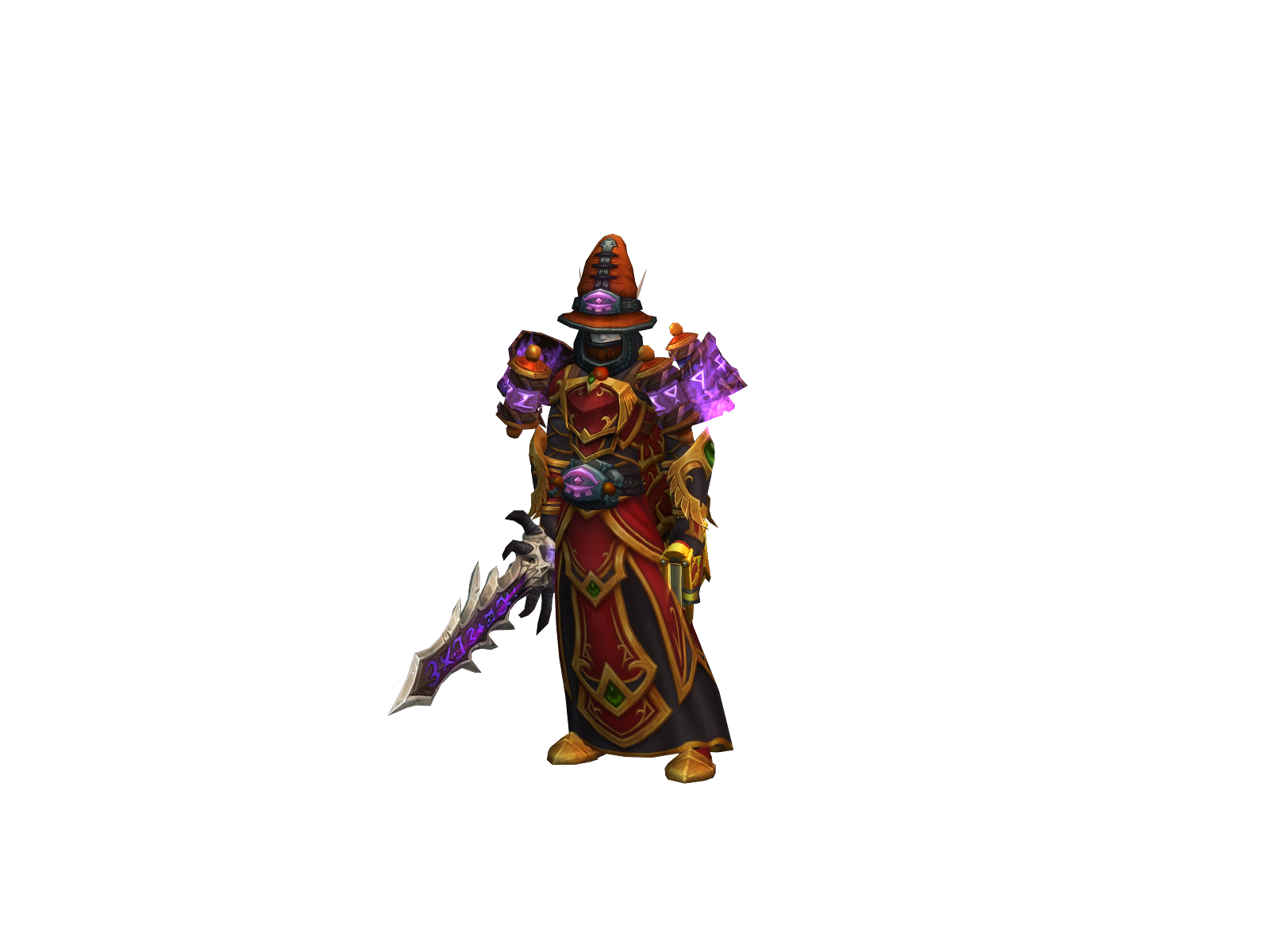 Саназэр 3D character render